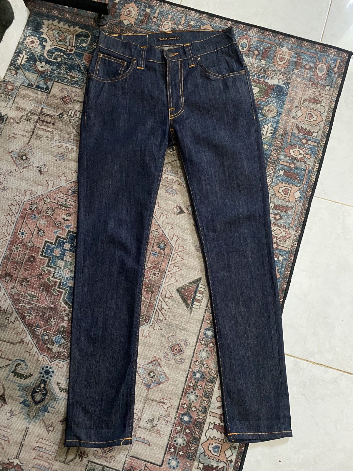 Nudie Jeans Nudie jeans Thin Finn Dry Ecru Umbo Size US 29 - 8 Thumbnail