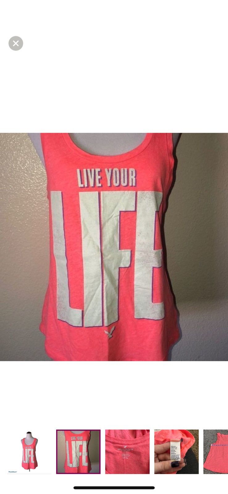 American Eagle Outfitters American eagle outfitters small graphic tank top Size S / US 4 / IT 40 - 4 Thumbnail