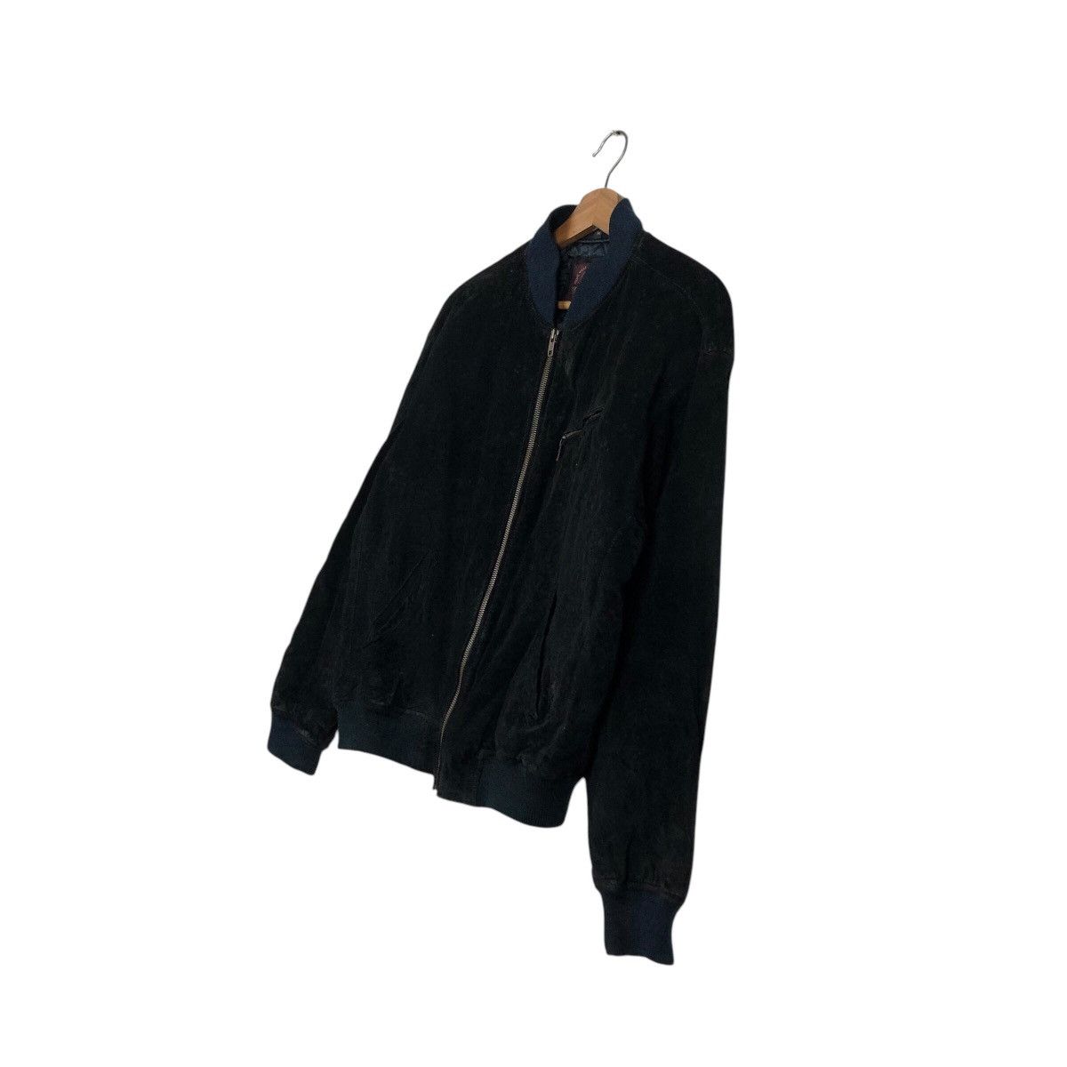 Japanese Brand 📌Vtg Suede Leather Bomber Jacket Kearney House Issey Miyake Size US M / EU 48-50 / 2 - 3 Thumbnail