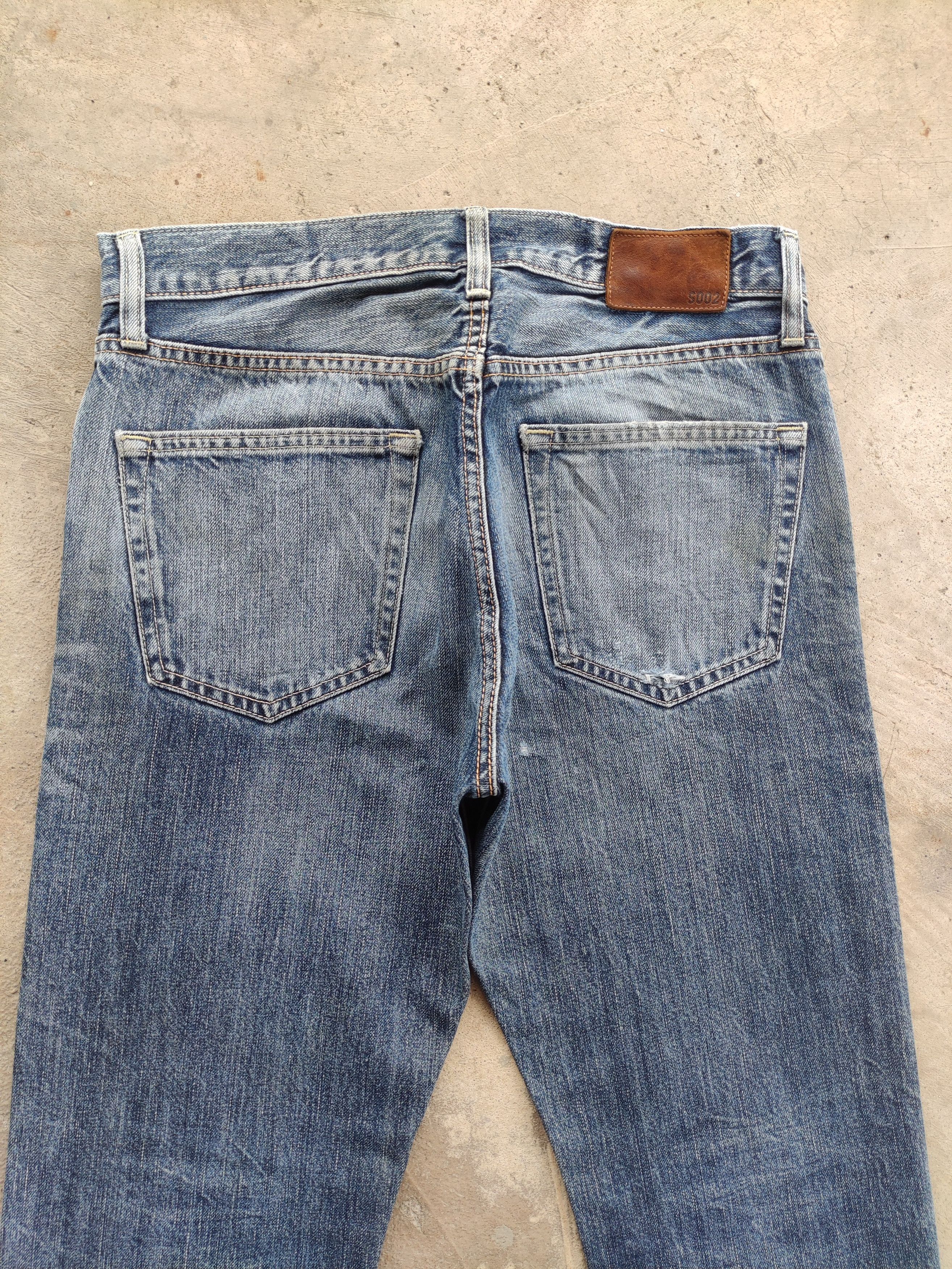 Japanese Brand Vintage Japanese Jean Distressed Faded Denim Size US 31 - 9 Thumbnail