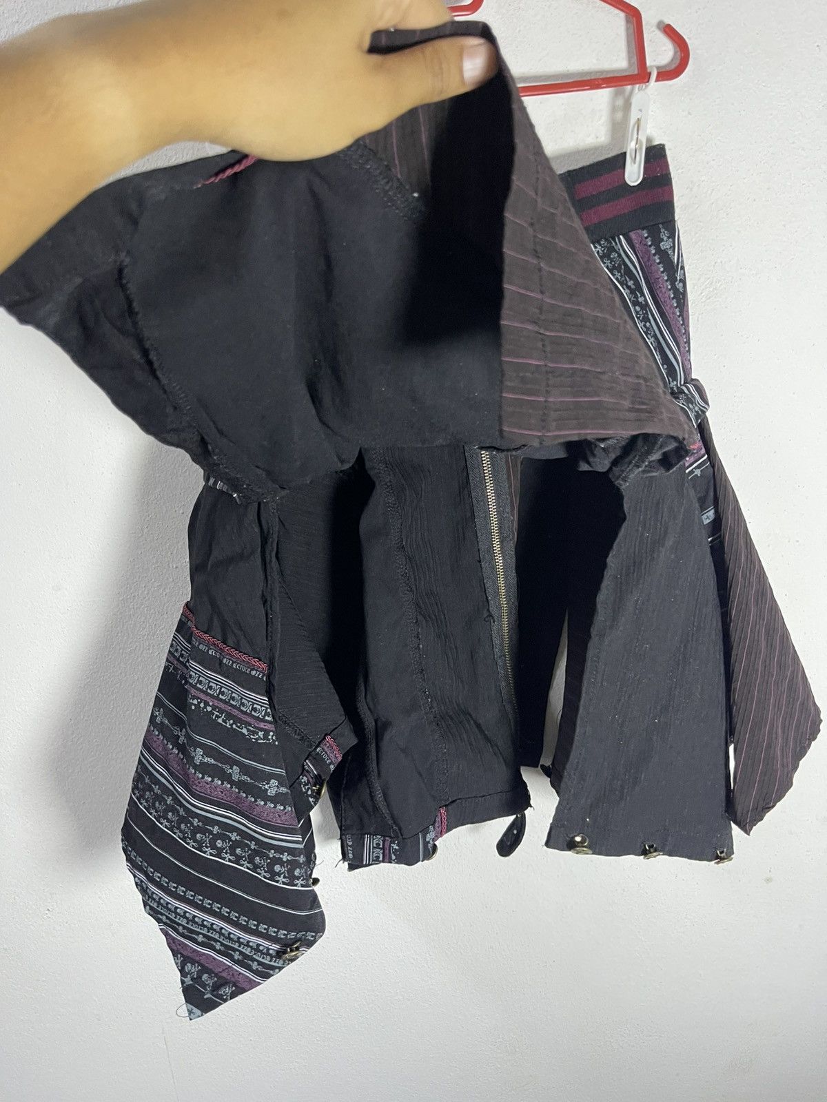 Japanese Brand Ozz Croce Skirt Punk Styles Size 30" / US 8 / IT 44 - 12 Thumbnail