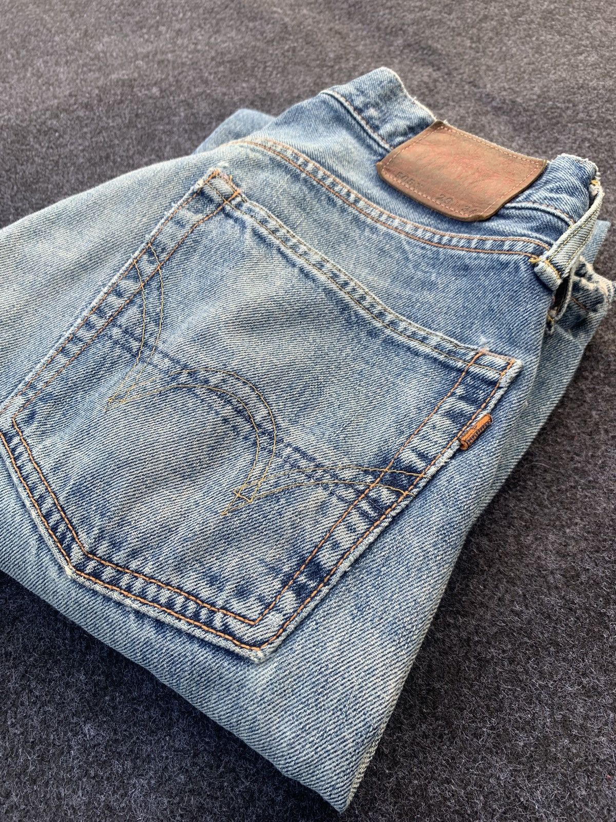 Edwin DISTRESSED EDWIN 505X SELVEDGE. Size US 28 / EU 44 - 14 Thumbnail