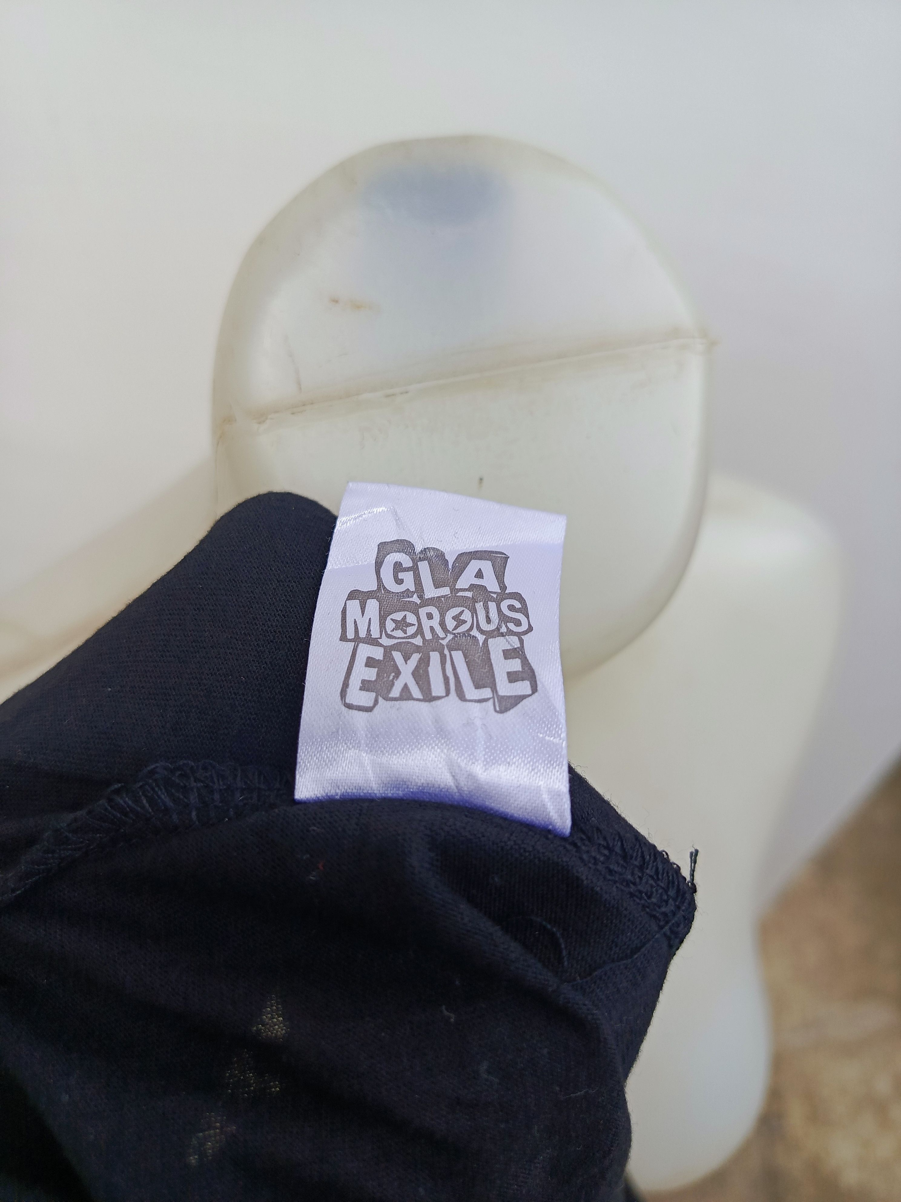 Japanese Brand Glamorous Exile Graphic Logo T-Shirt – Japan Streetwear Size M / US 6-8 / IT 42-44 - 6 Thumbnail