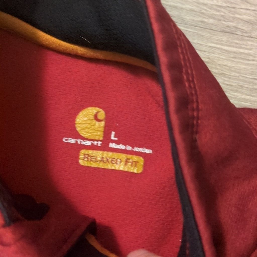 Carhartt Carhartt 1/2 zip fleece pullover size Large Relaxed Fit Size US L / EU 52-54 / 3 - 4 Thumbnail