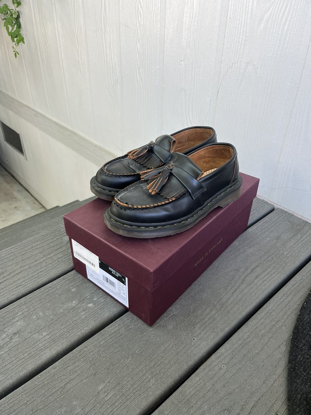 Dr. Martens Dr. Marten Adrien Tassle Loafers Size US 7 / EU 40 - 1 Thumbnail