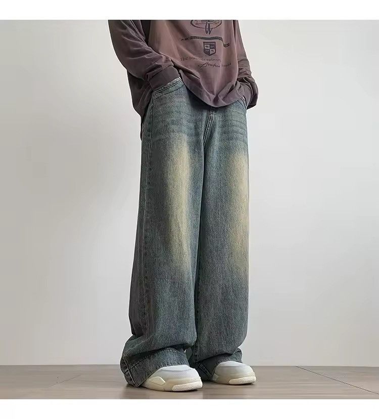 Vintage Baggy Straight Jeans
