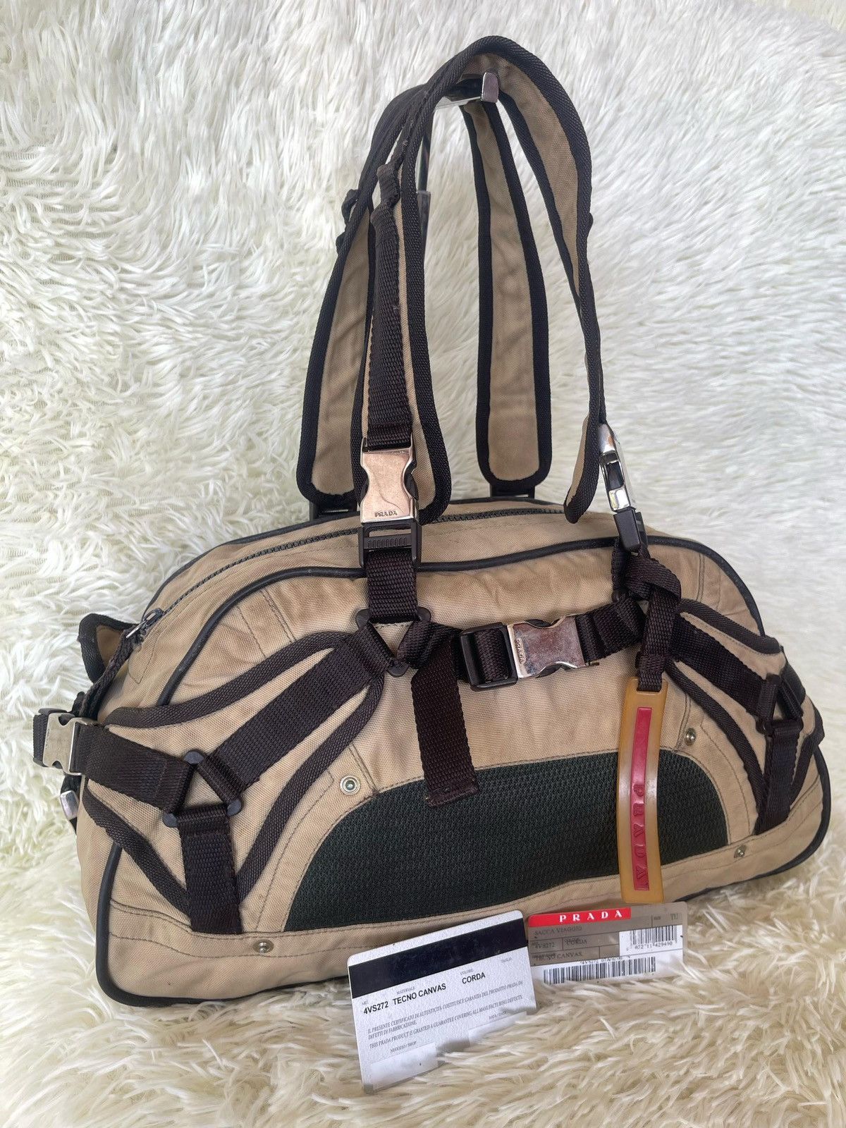Prada × Vintage 2000s Prada Technical Bag Size ONE SIZE - 2 Thumbnail