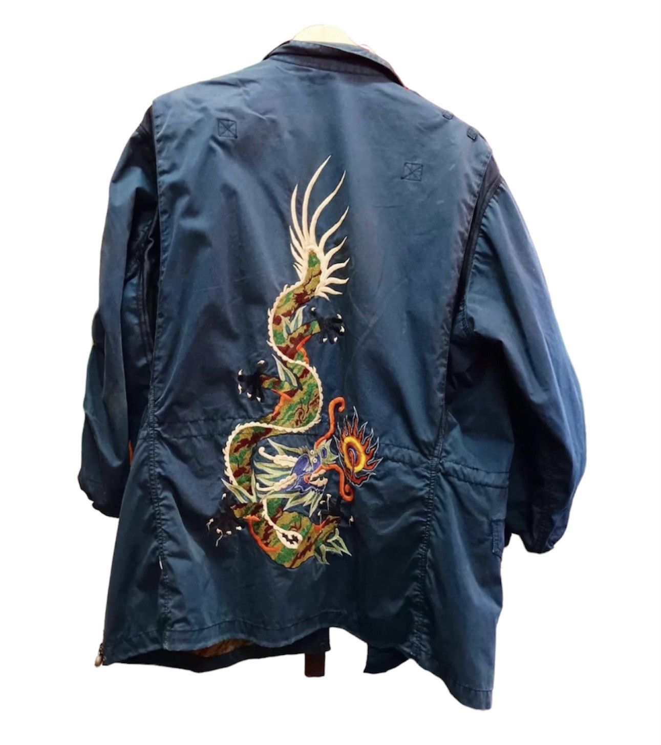 Maharishi Dragon embroidery