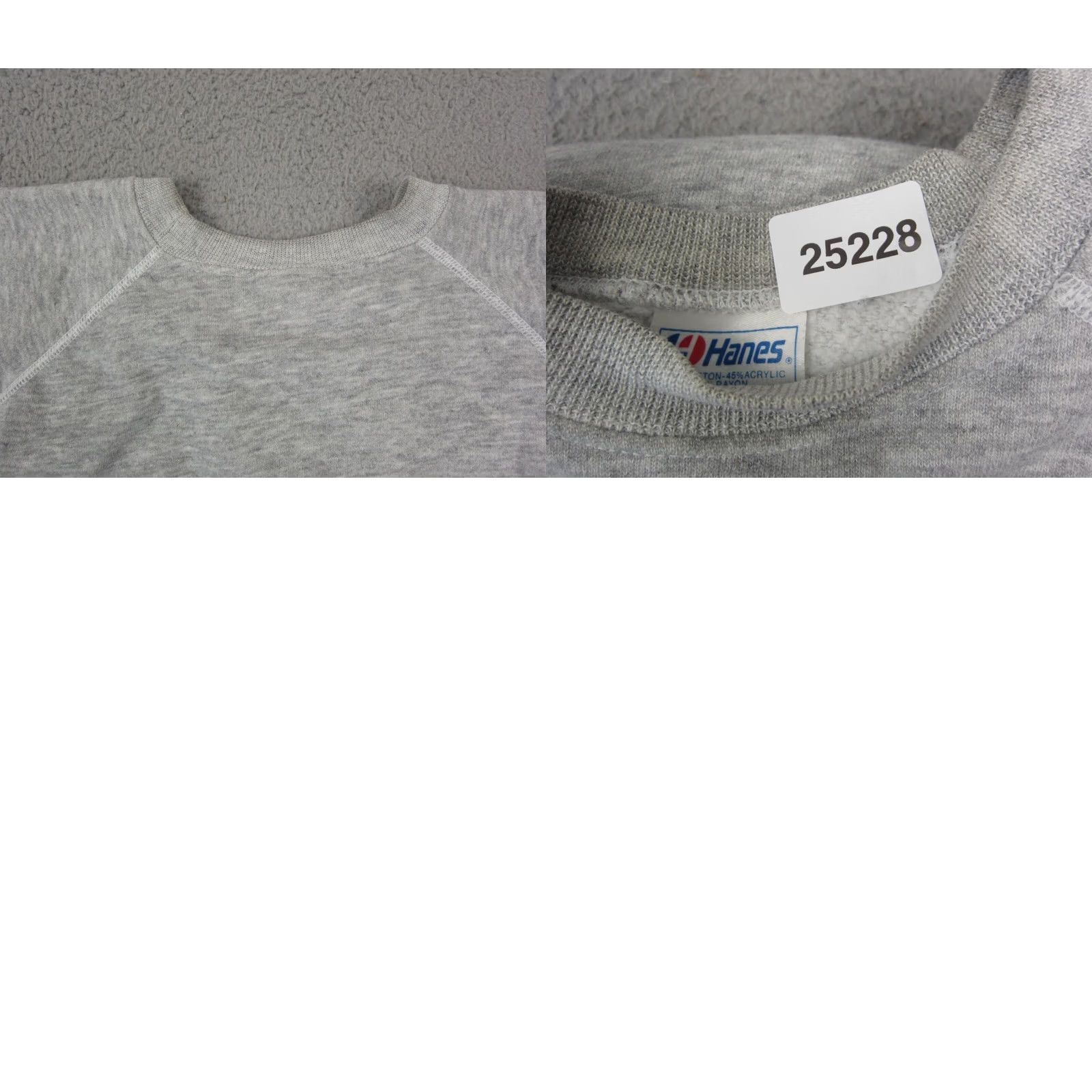 Hanes Vintage Hanes Sweatshirt Mens 2XL XXL Gray #1 Grandpa Casual Sweater Made in USA Size US XXL / EU 58 / 5 - 9 Thumbnail