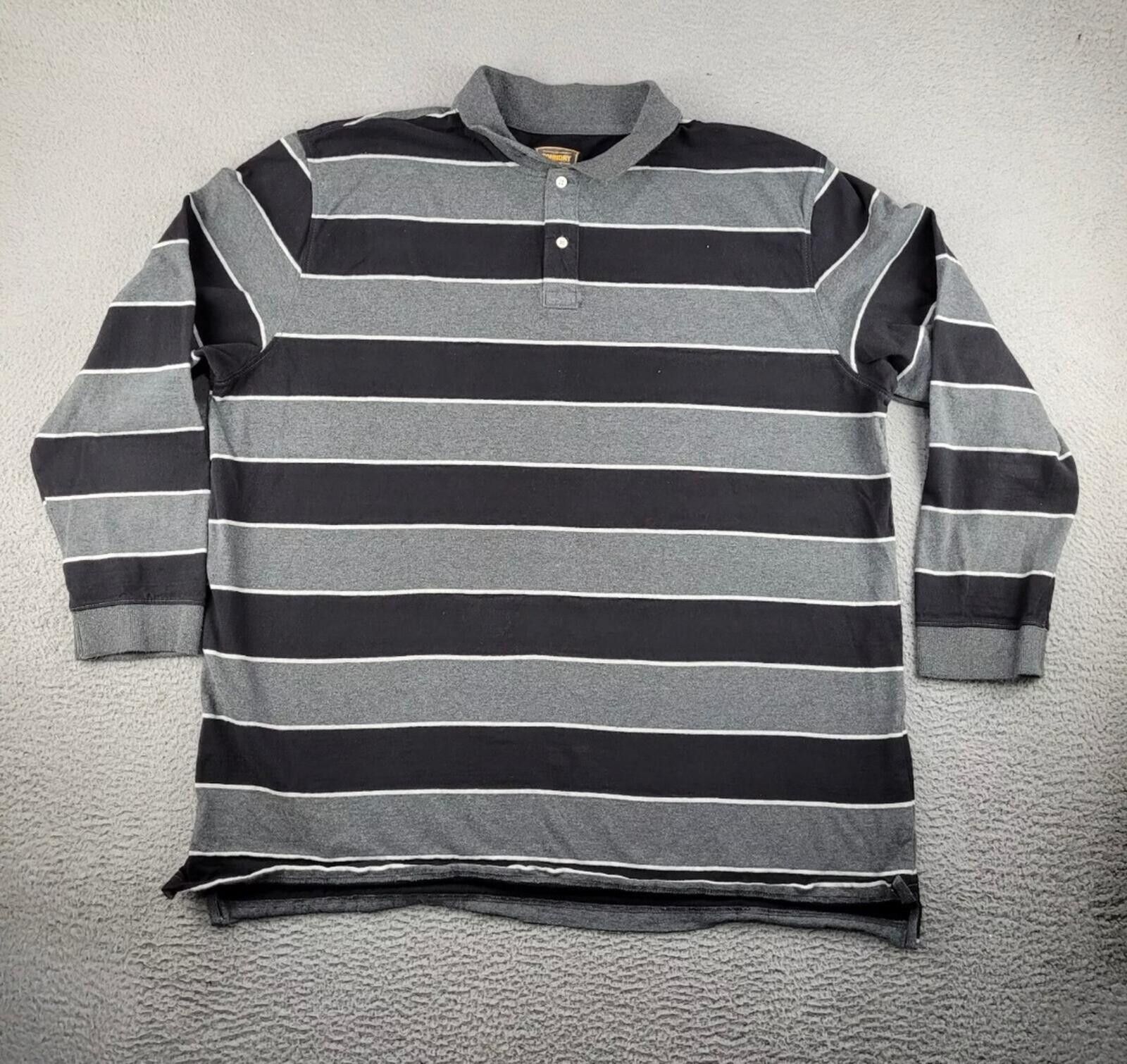 Other The Foundry Long Sleeve Shirt Men's 2XL Gray Polo Size US XXL / EU 58 / 5 - 7 Thumbnail