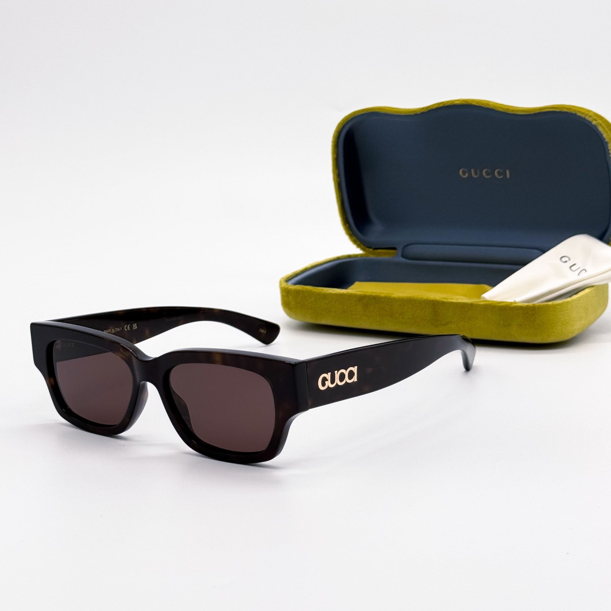 Gucci NEW GUCCI GG1794S 002 UNISEX HAVANA BROWN SUNGLASSES GUCCI Size ONE SIZE - 2 Thumbnail