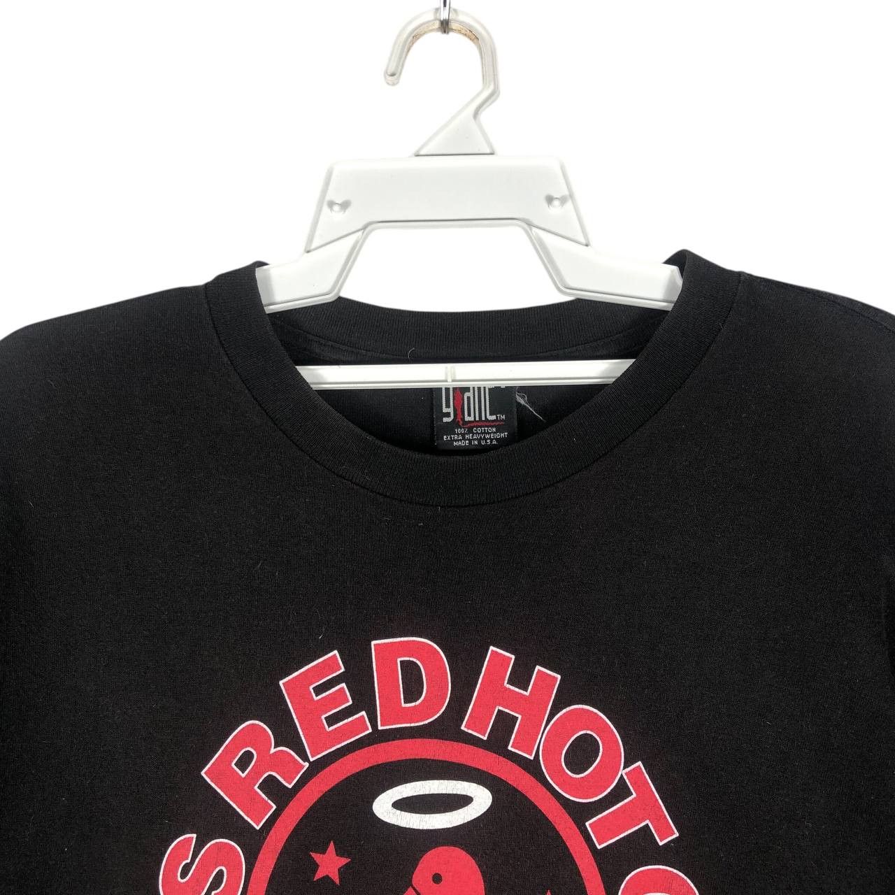Band Tees Vintage 90s Red Hot Chili Peppers Black T-Shirt Size US L / EU 52-54 / 3 - 2 Thumbnail