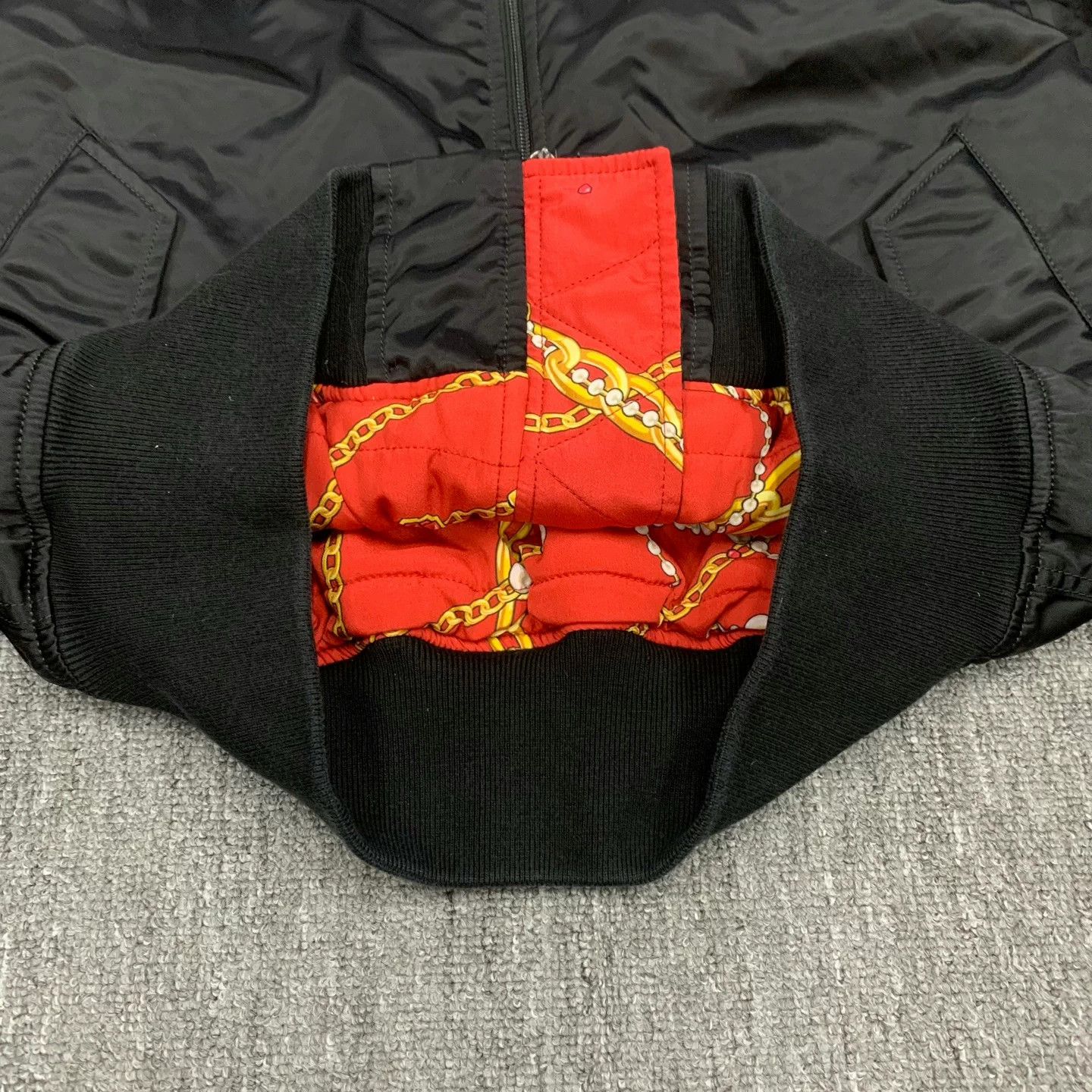 Balenciaga Balenciaga Black Silk Scarf Bomber Jacket Size XS / US 0-2 / IT 36-38 - 6 Thumbnail