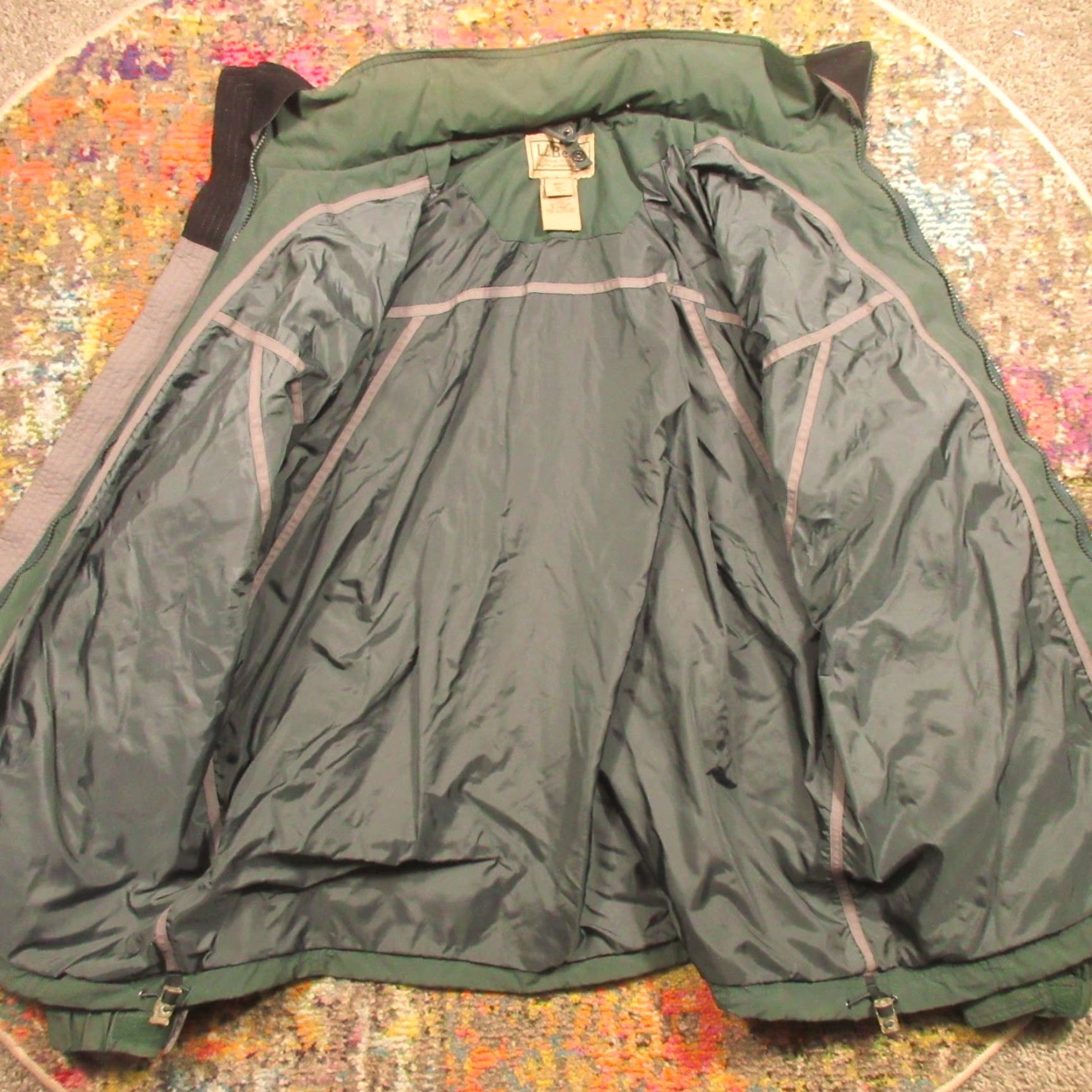 Vintage VINTAGE LL Bean Jacket Men XLT Green Hooded Windbreaker Outdoor Fishing Hid Hood Size US XL / EU 56 / 4 - 6 Thumbnail