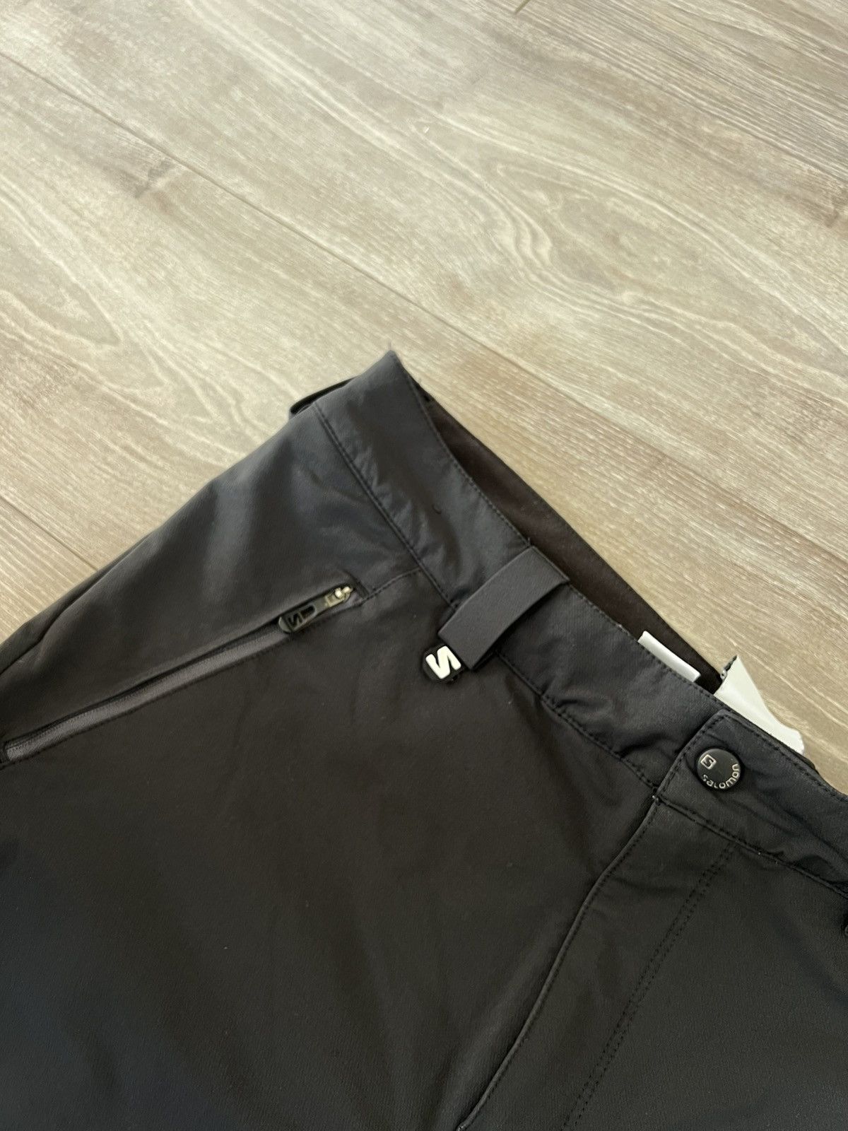 Salomon Salomon Lab System Outdoor Climawind S Logo Trail Pants Size US 30 / EU 46 - 16 Thumbnail