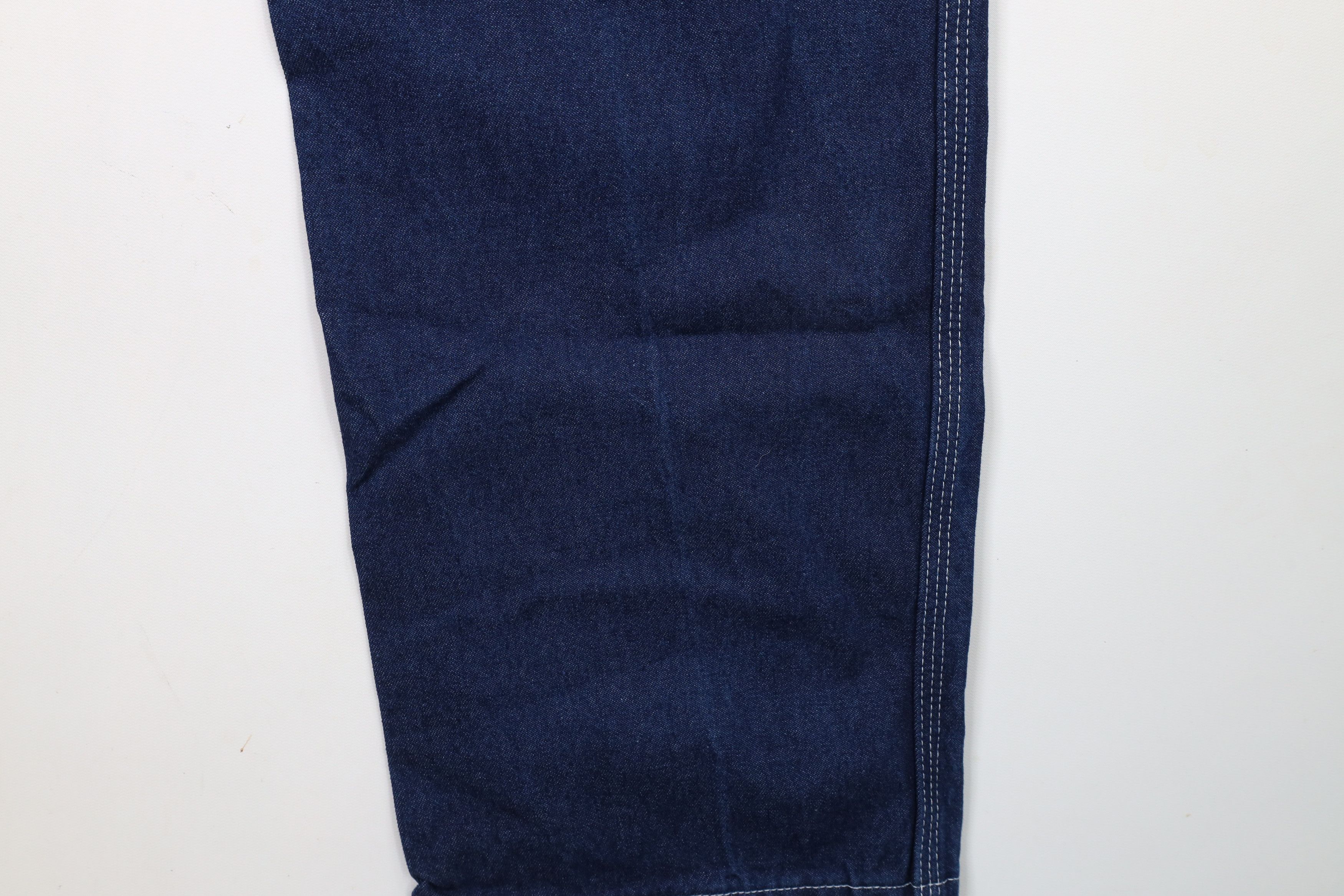 Dickies × Vintage Vintage Y2K Dickies Wide Leg Carpenter Dungaree Denim Jeans Size US 38 / EU 54 - 12 Thumbnail