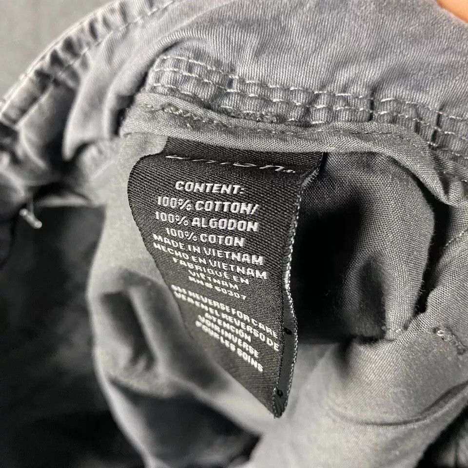 Union LA Union Cargo Shorts Men's 40 Regular Fit Gray 100% Cotton Size US 40 / EU 56 - 8 Thumbnail