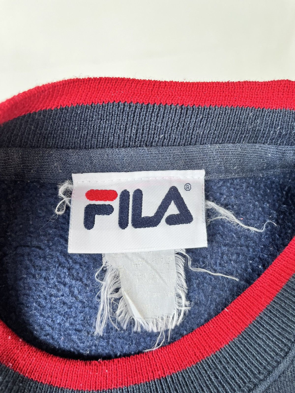 Fila Vintage Fila Three Tones Sweatshirt Size US L / EU 52-54 / 3 - 6 Thumbnail