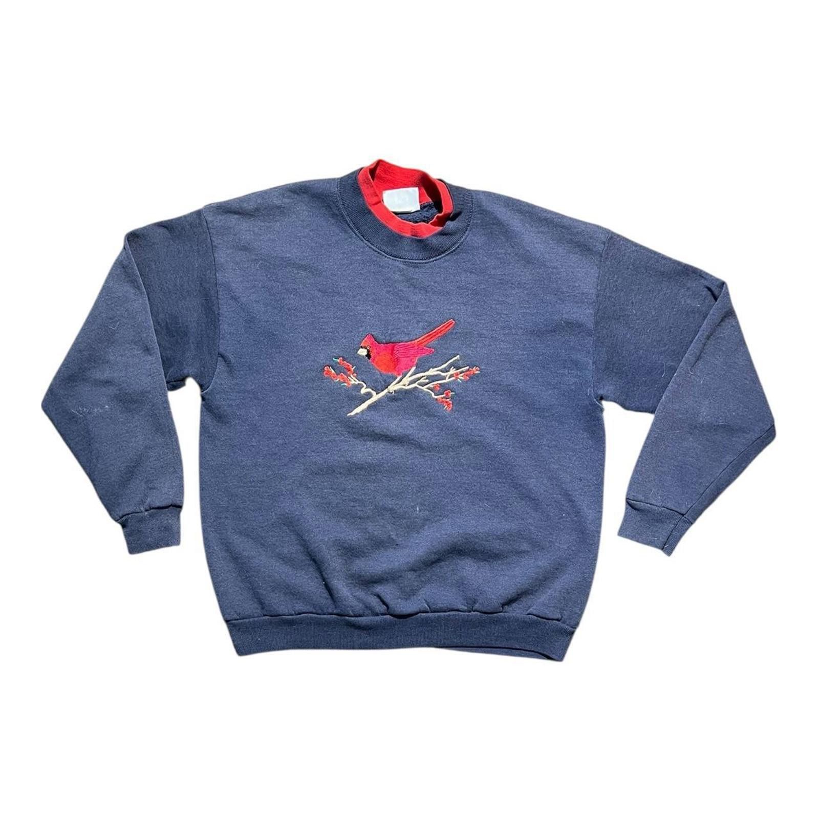 Lee Vintage Lee Embroidered Cardinal Women's Sweatshirt USA Size M / US 6-8 / IT 42-44 - 1 Thumbnail