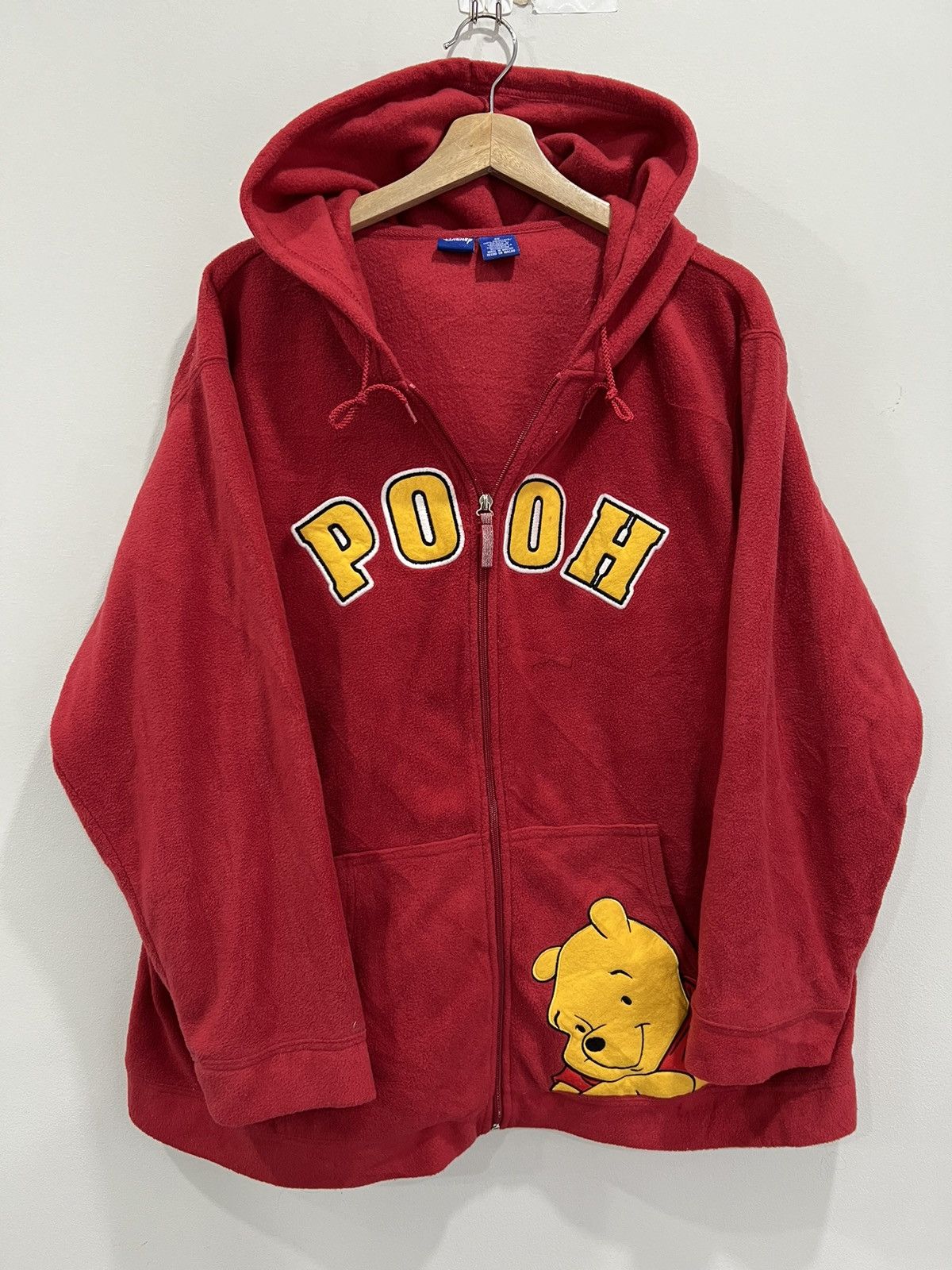 Disney Winnie the Pooh fleece button up sale sweater