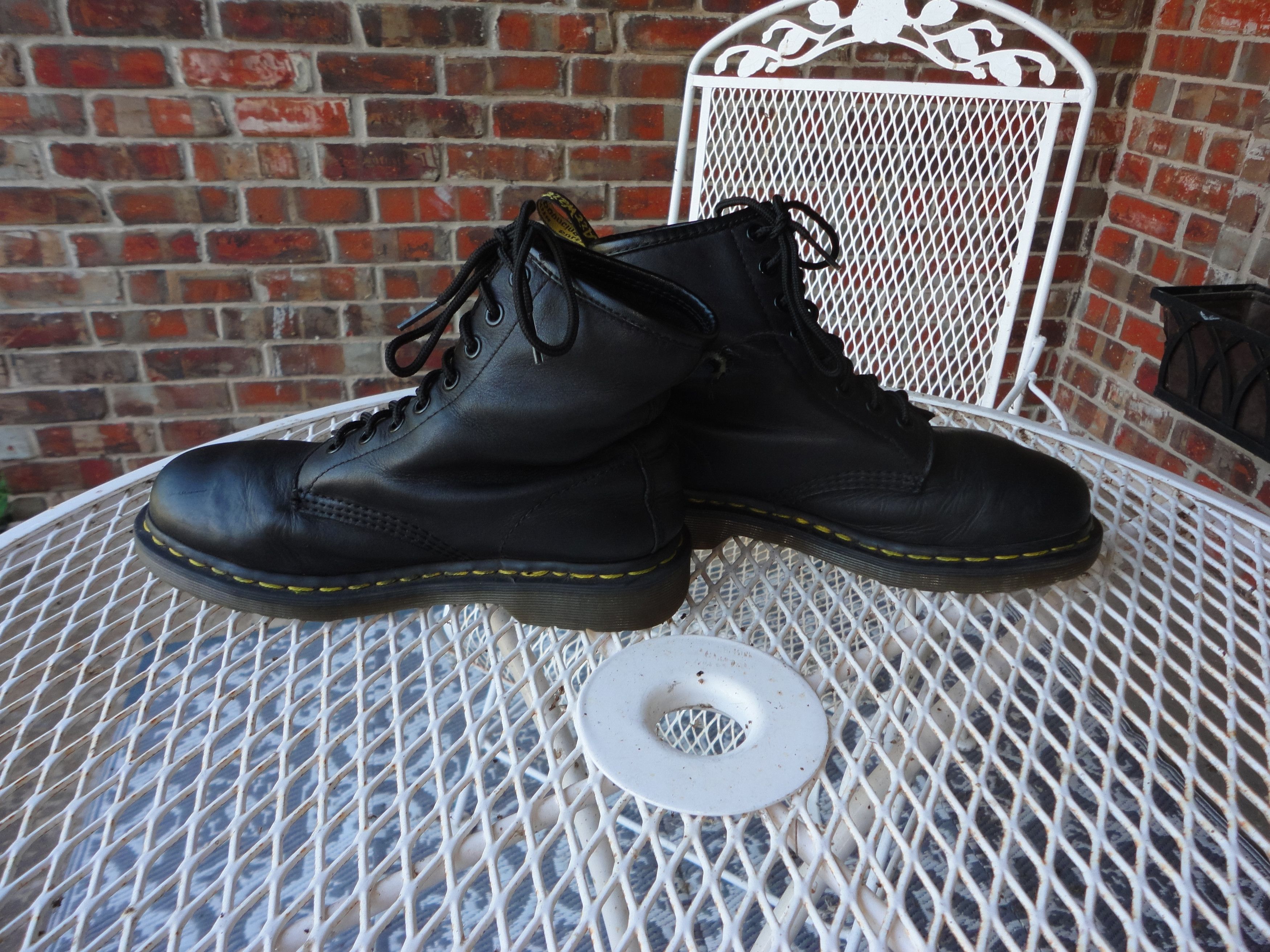 Dr. Martens DR MARTENS Black 1460 Combat Boots Size 6 Size US 6 / EU 39 - 3 Thumbnail