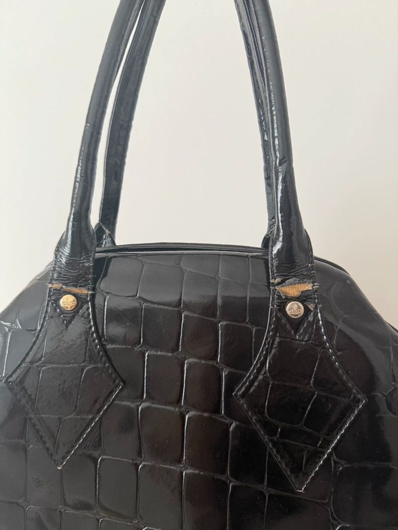 Vivienne Westwood Vivienne Westwood Golden Saturn Orb Bowling Bag Size ONE SIZE - 6 Thumbnail