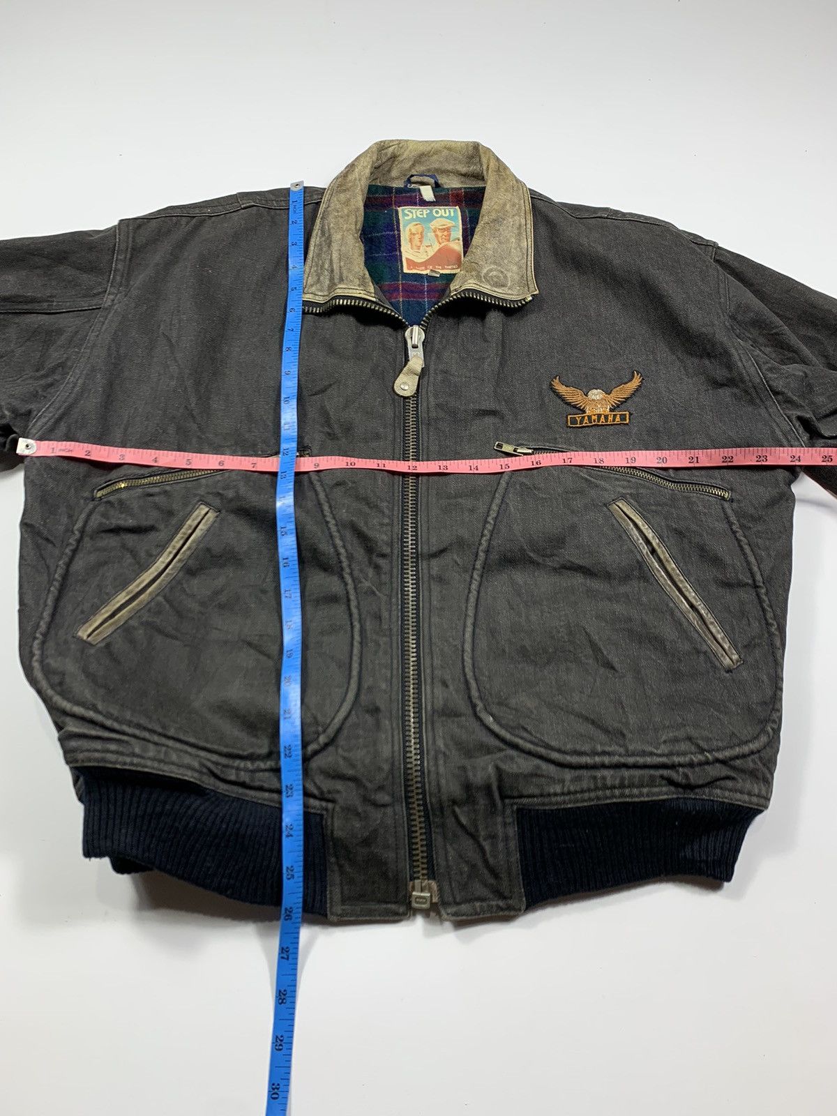 Yamaha Vintage Step Out Blanket Bomber Canpas Jacket Size US L / EU 52-54 / 3 - 6 Thumbnail