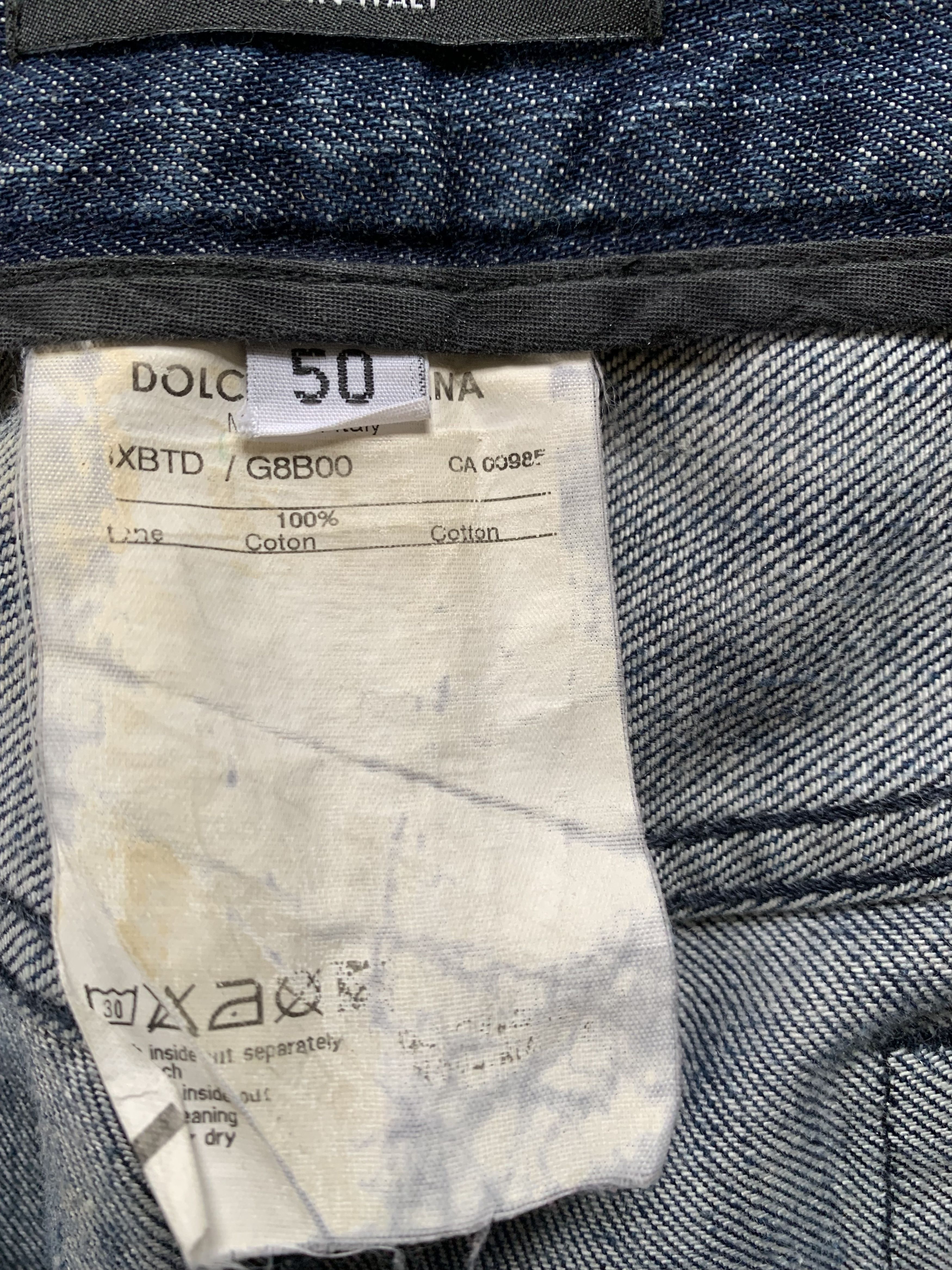 Dolce & Gabbana Dolce & Gabbana Vintage Jeans Size US 34 / EU 50 - 8 Thumbnail