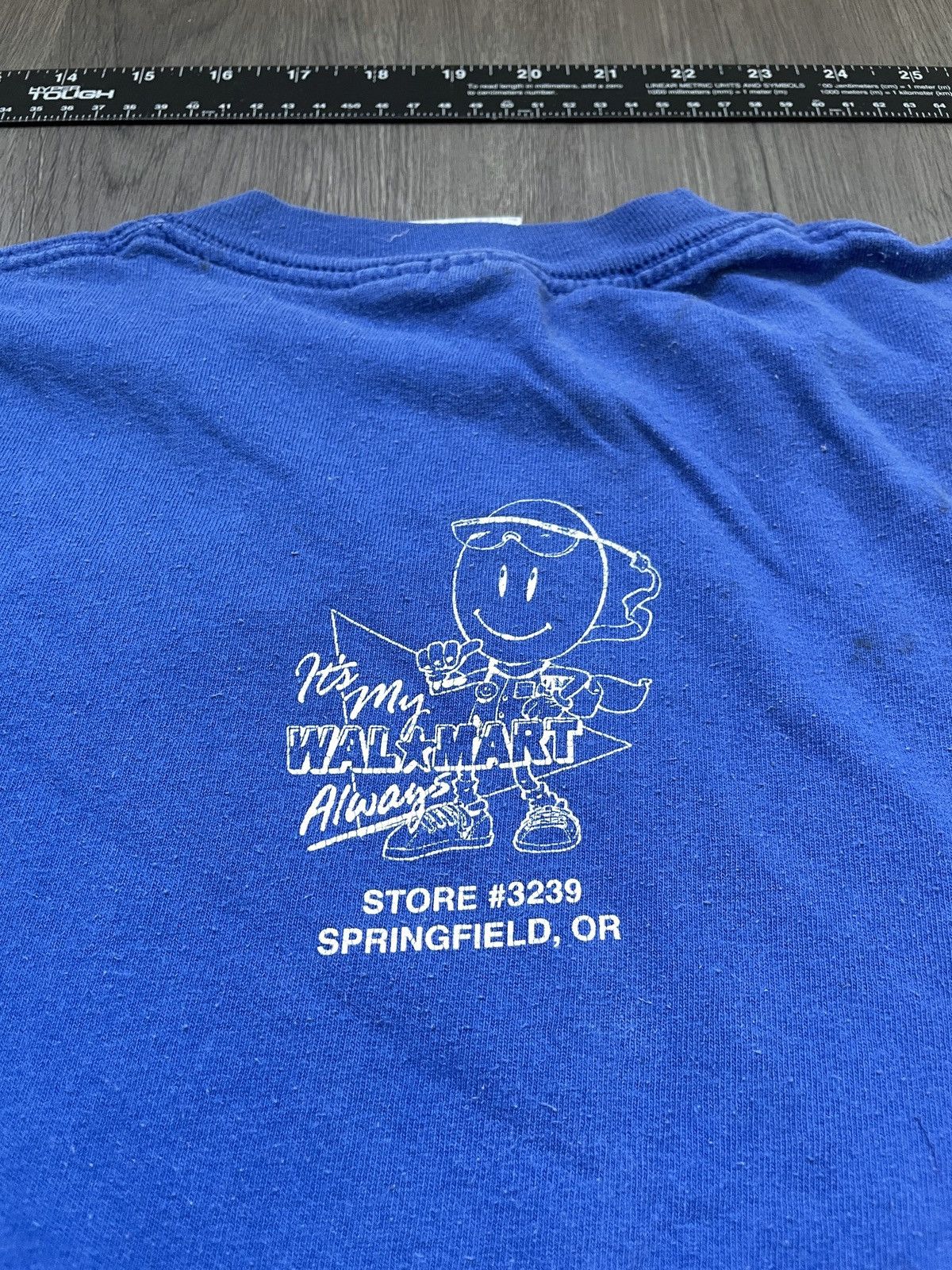 Jerzees Y2K Walmart “Employee Promo” Graphic T-Shirt (Sz. L) Size US L / EU 52-54 / 3 - 5 Thumbnail