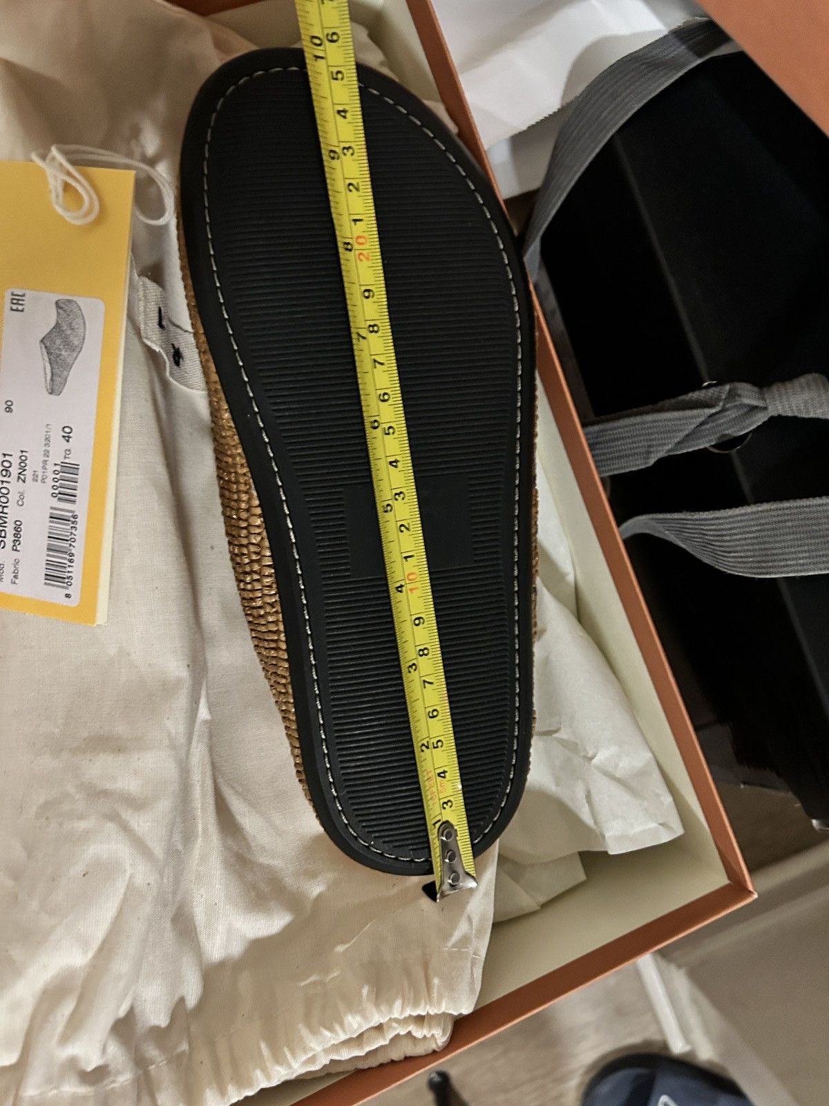 Marni MARNI Tan Raffia Fussbett Sabbot Loafers Size US 7 / EU 40 - 9 Thumbnail