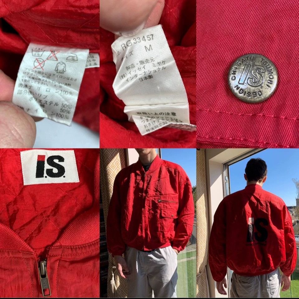 Issey Miyake Issey Miyake logo print bomber nylon jacket - DMC Size US M / EU 48-50 / 2 - 3 Thumbnail