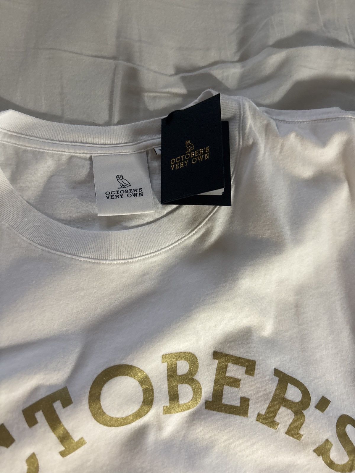 October's Very Own $50 OVO T SHIRT BRAND NEW NEVER WORN Size US L / EU 52-54 / 3 - 2 Thumbnail