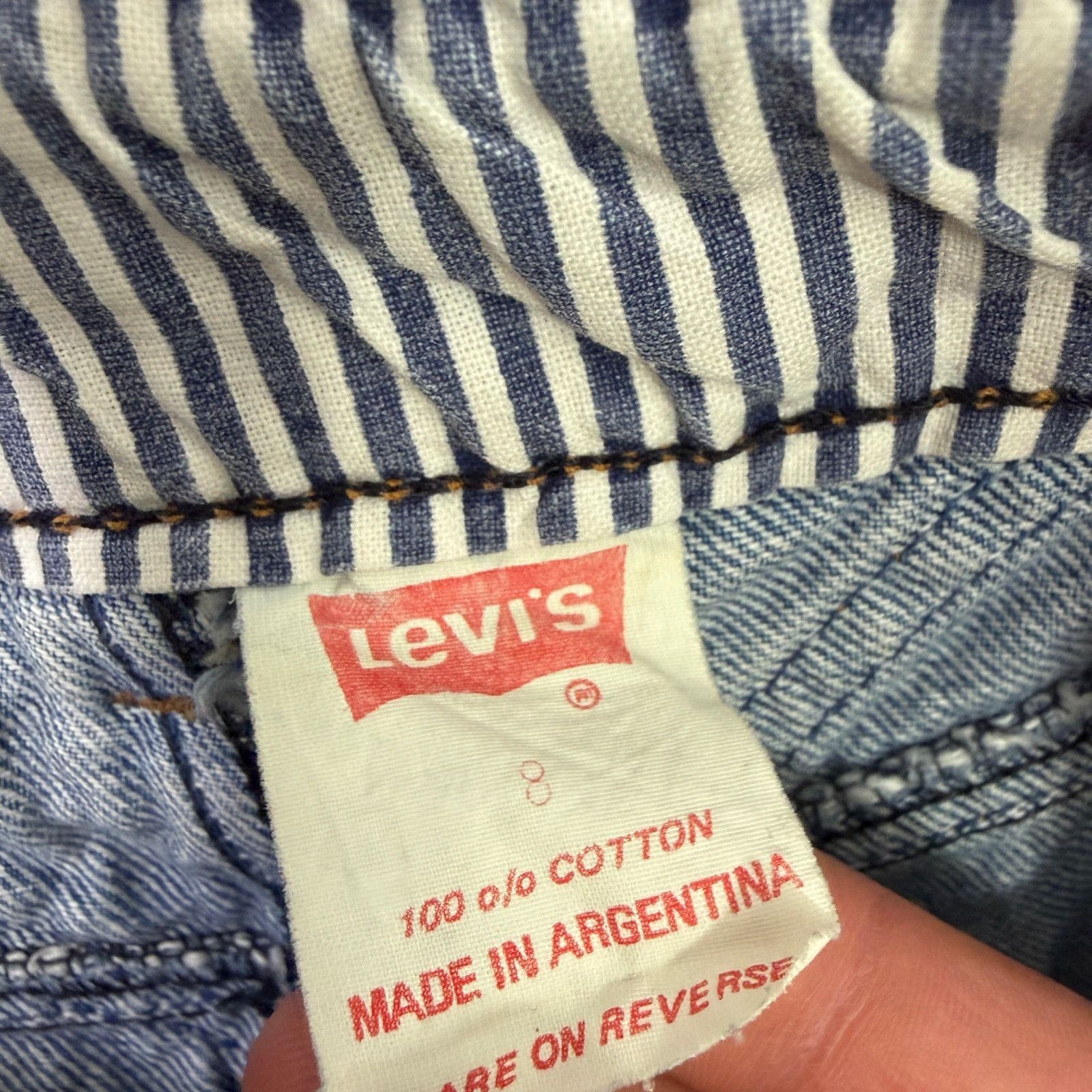 Levi's Vintage Levis Jeans Women's Size 8 (Fits 26x29) Blue Mom 90s Size 30" / US 8 / IT 44 - 5 Thumbnail