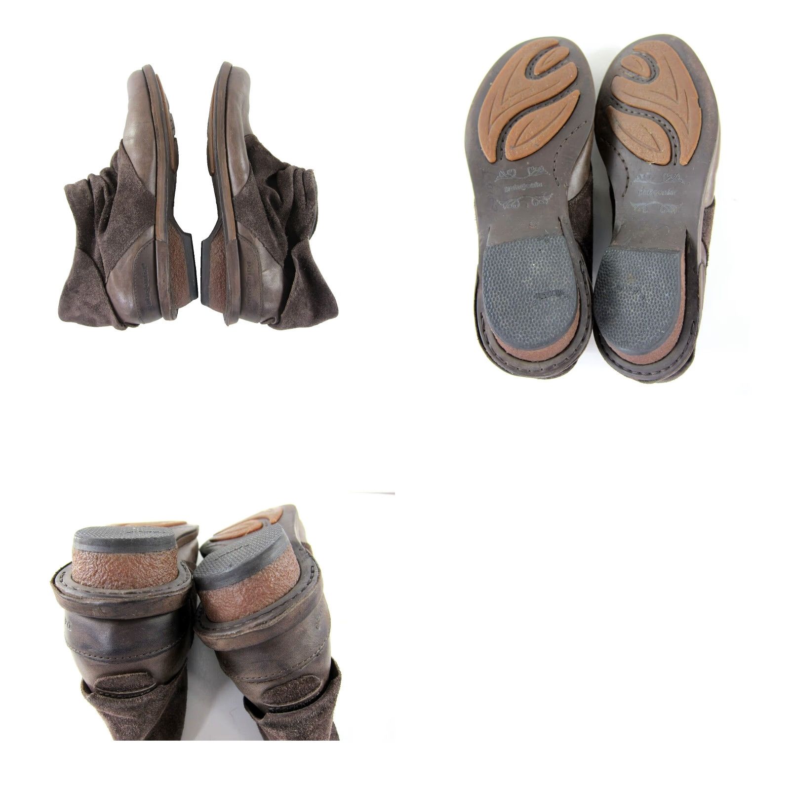 Patagonia Patagonia Addie Bootie Women 6/37 Brown 100% Leather Suede Ruffle Ankle Bootie 90s Size US 6 / IT 36 - 8 Thumbnail