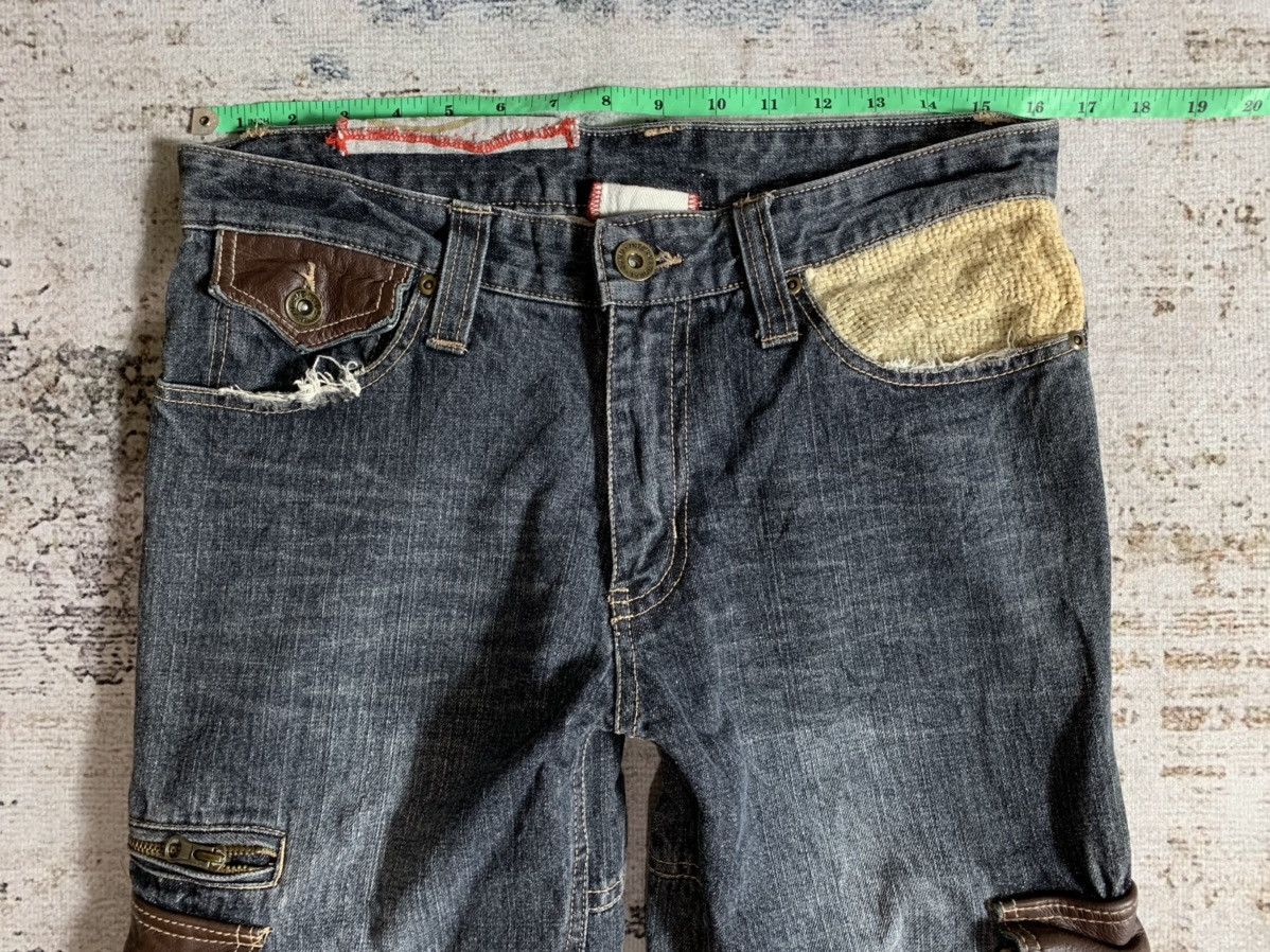Vintage 💥BINDING OFFER💥2000s Cargo Distressed Denim Jeans Undefined Size US 32 / EU 48 - 13 Thumbnail