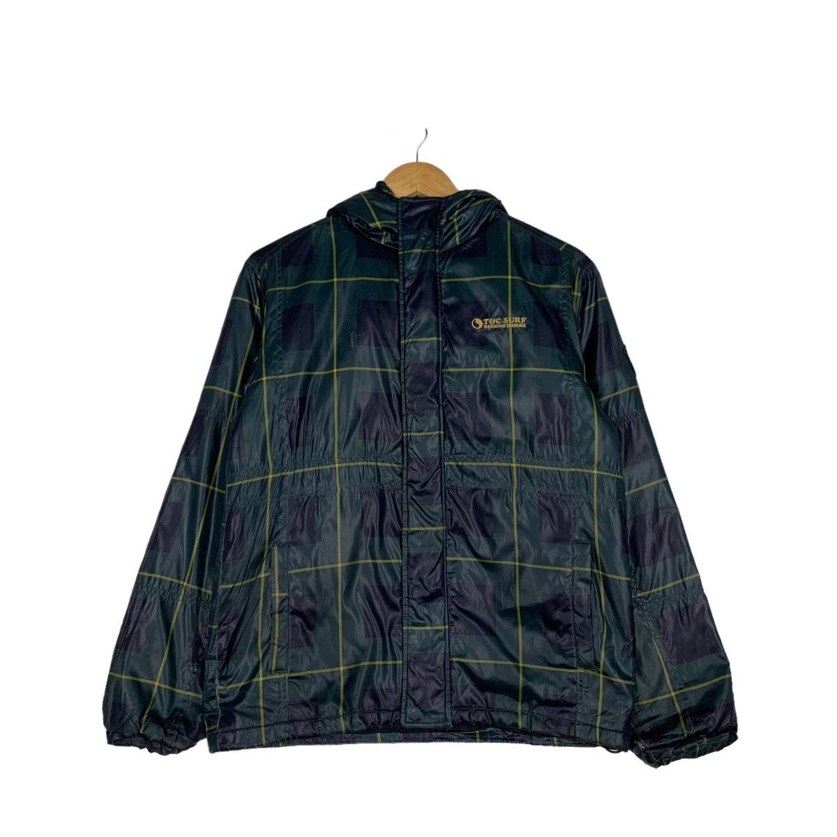 Japanese Brand T&C SURF Designs Checked Light Hoodie Jacket Youth #1064-C48 Size US S / EU 44-46 / 1 - 9 Thumbnail
