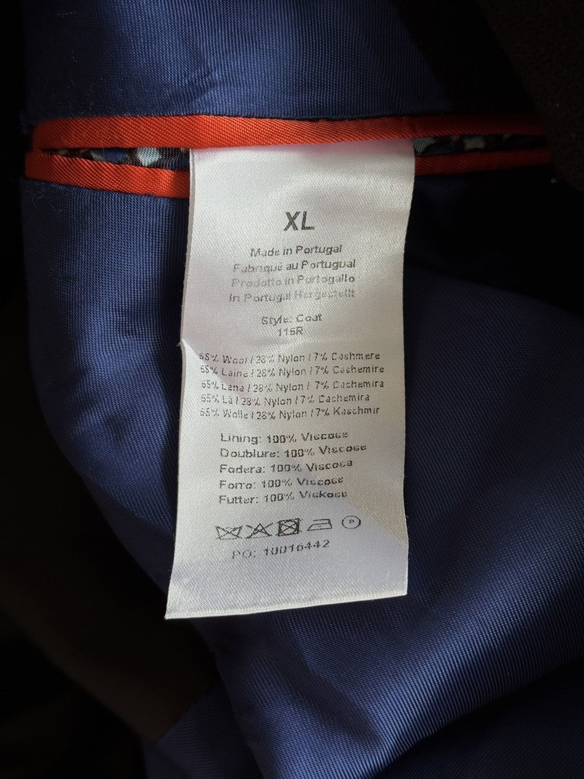 Designer × Paul Smith Paul Smith wool cashmere blend coat Size US XL / EU 56 / 4 - 7 Thumbnail