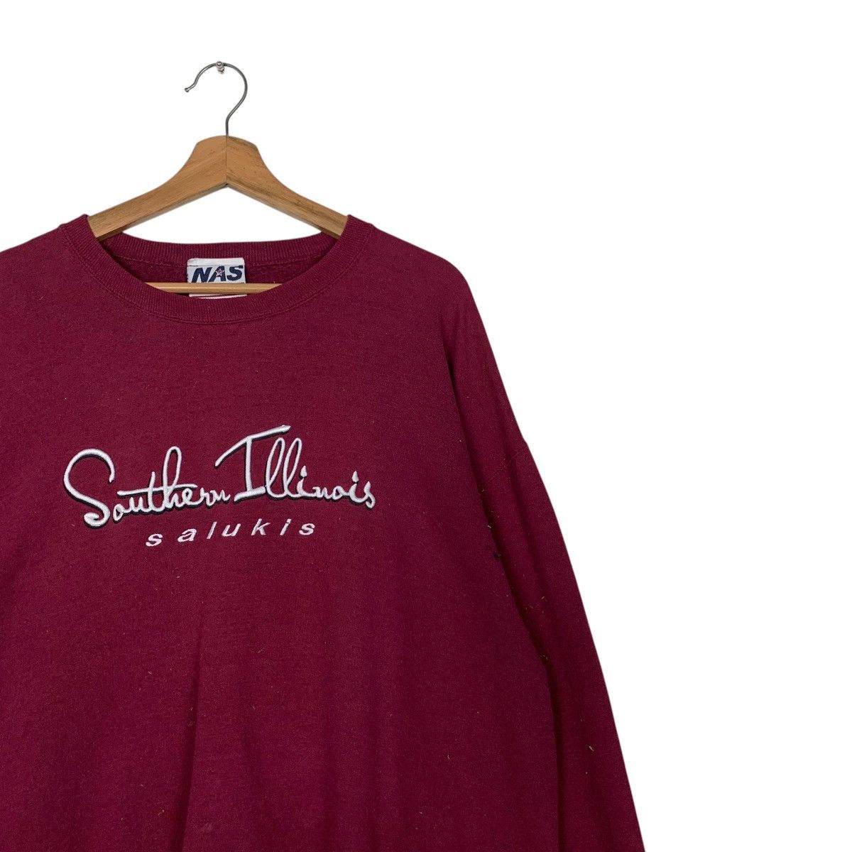 Vintage 90s Southern Illinois Salukis Crewneck Sweatshirt #2518-C114 Size US XL / EU 56 / 4 - 6 Thumbnail