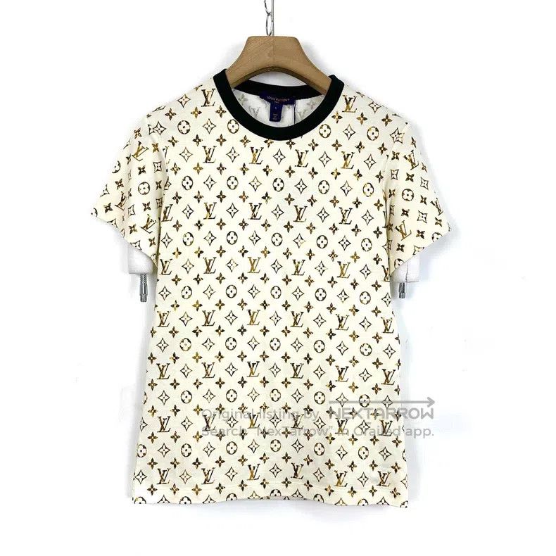 Louis Vuitton Louis Vuitton Full print presbyopia logo T-shirt Size US S / EU 44-46 / 1 - 1 Thumbnail
