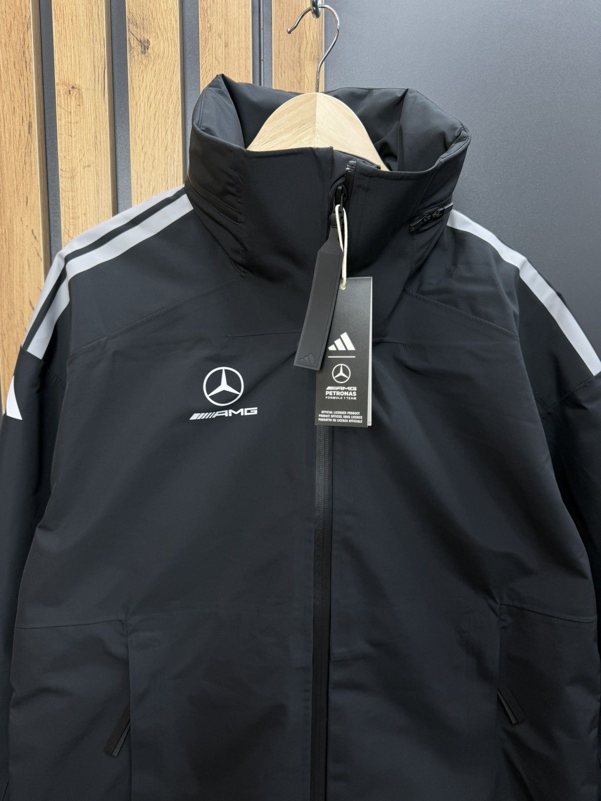 Mercedes-Benz Adidas Mercedes AMG Petronans Formula 1 Team Jacket Size S Size S / US 4 / IT 40 - 2 Thumbnail