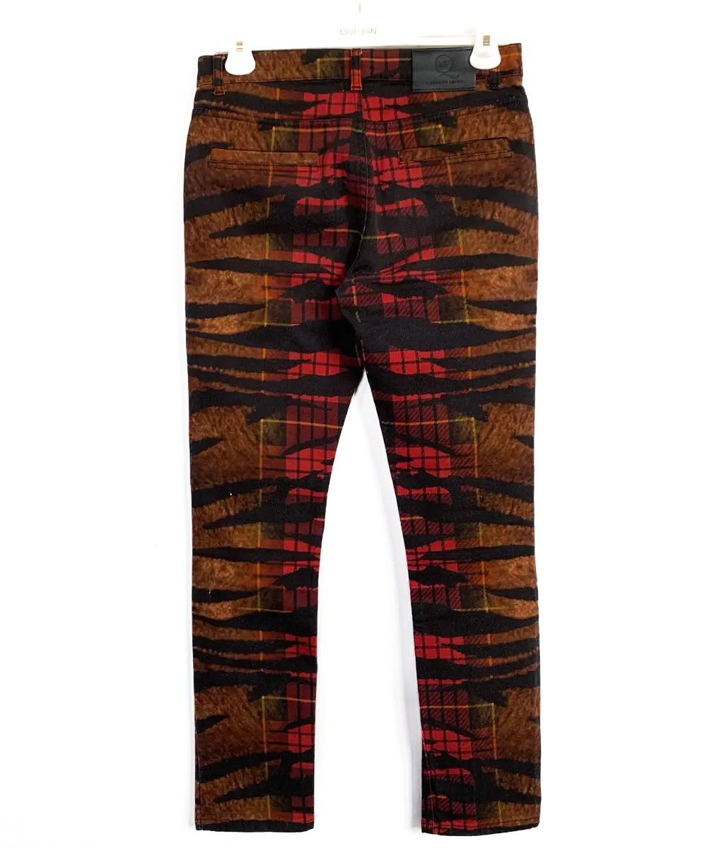 Alexander McQueen Alexander McQueen Pants Trousers Tiger Print Tartan Check Size US 28 / EU 44 - 3 Thumbnail