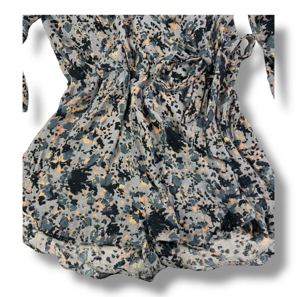 Free People Free People All The Right Ruffles Floral Romper Size Small Size US 26 / EU 42 - 3 Thumbnail