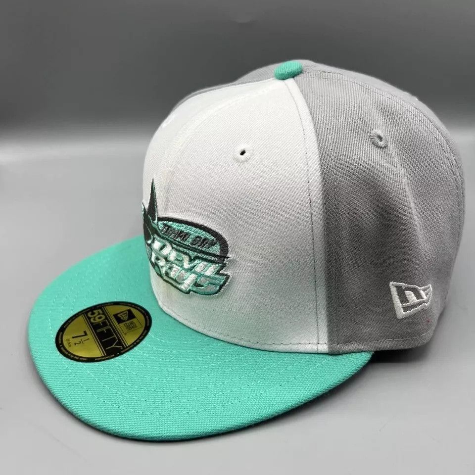 New Era Tampa Bay Rays Hat Men 7 1/2 Inaugural Season 1998 Fitted Size ONE SIZE - 3 Thumbnail