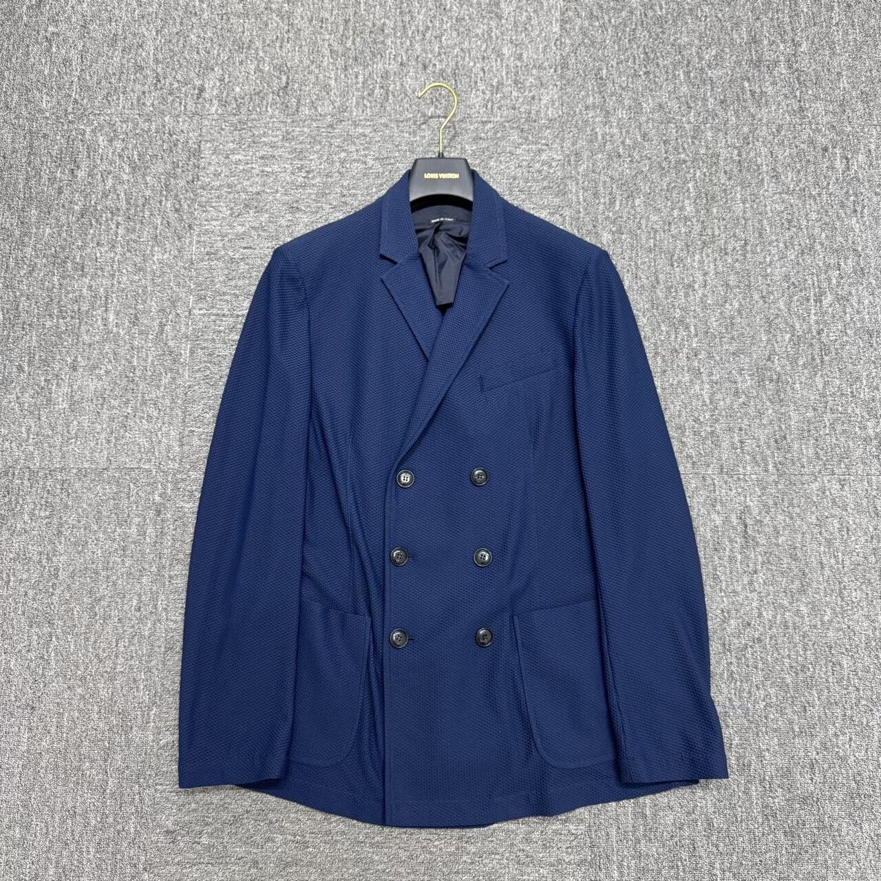 Giorgio Armani Blue Suit Jacket Size 52