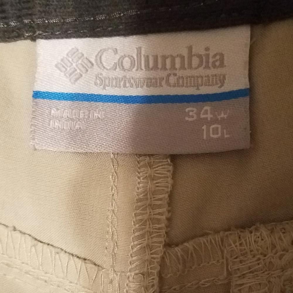 Columbia Columbia Men's Cream Shorts Size 34 Size US 34 / EU 50 - 3 Thumbnail