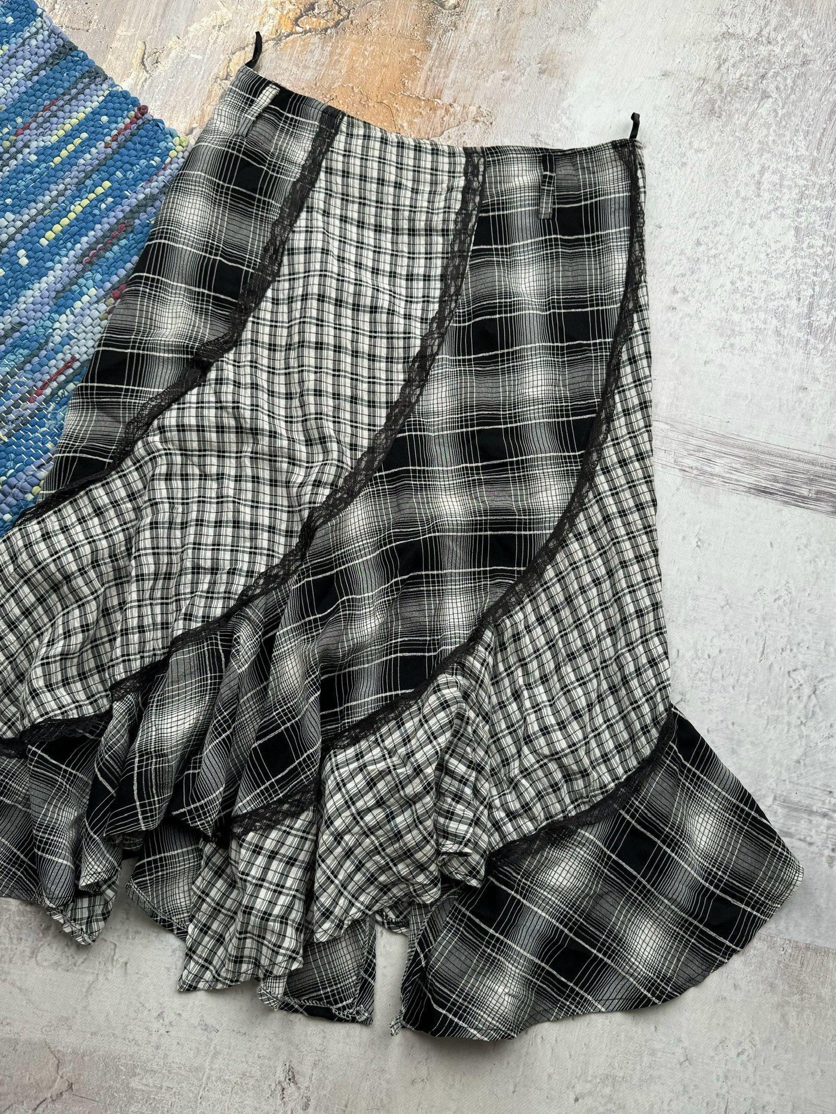 Vintage Vintage Flare Skirt A290D15(111) Size 30" / US 8 / IT 44 - 8 Thumbnail
