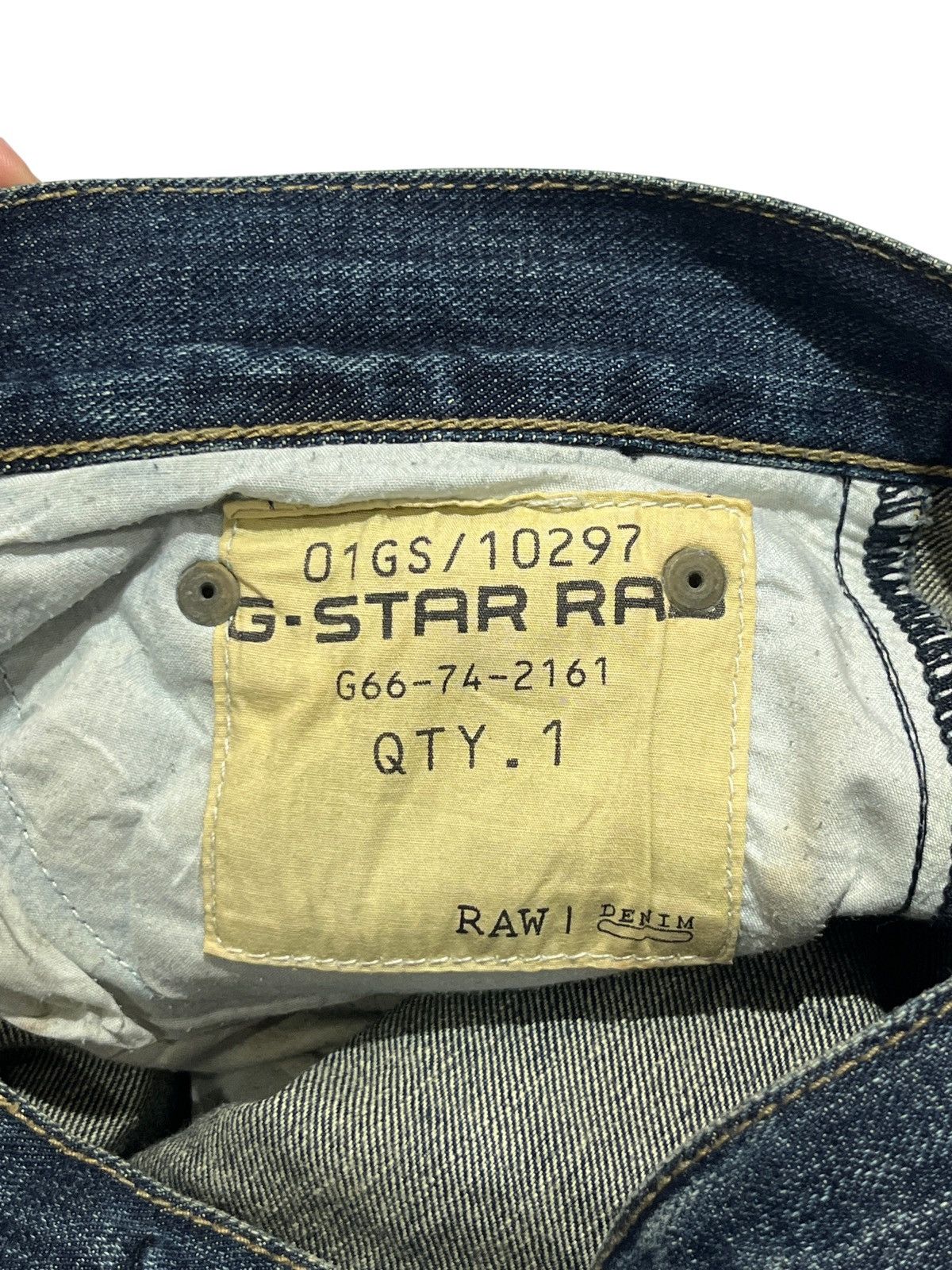 G-Star G-STAR RAW DENIM Size US 34 / EU 50 - 5 Thumbnail