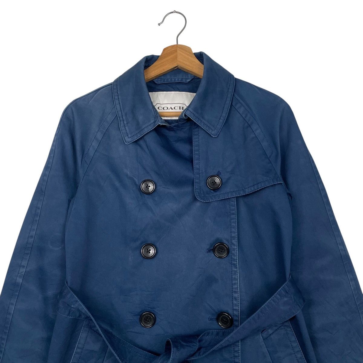 Coach Coach Double Breasted Trenchcoat Size S / US 4 / IT 40 - 2 Thumbnail
