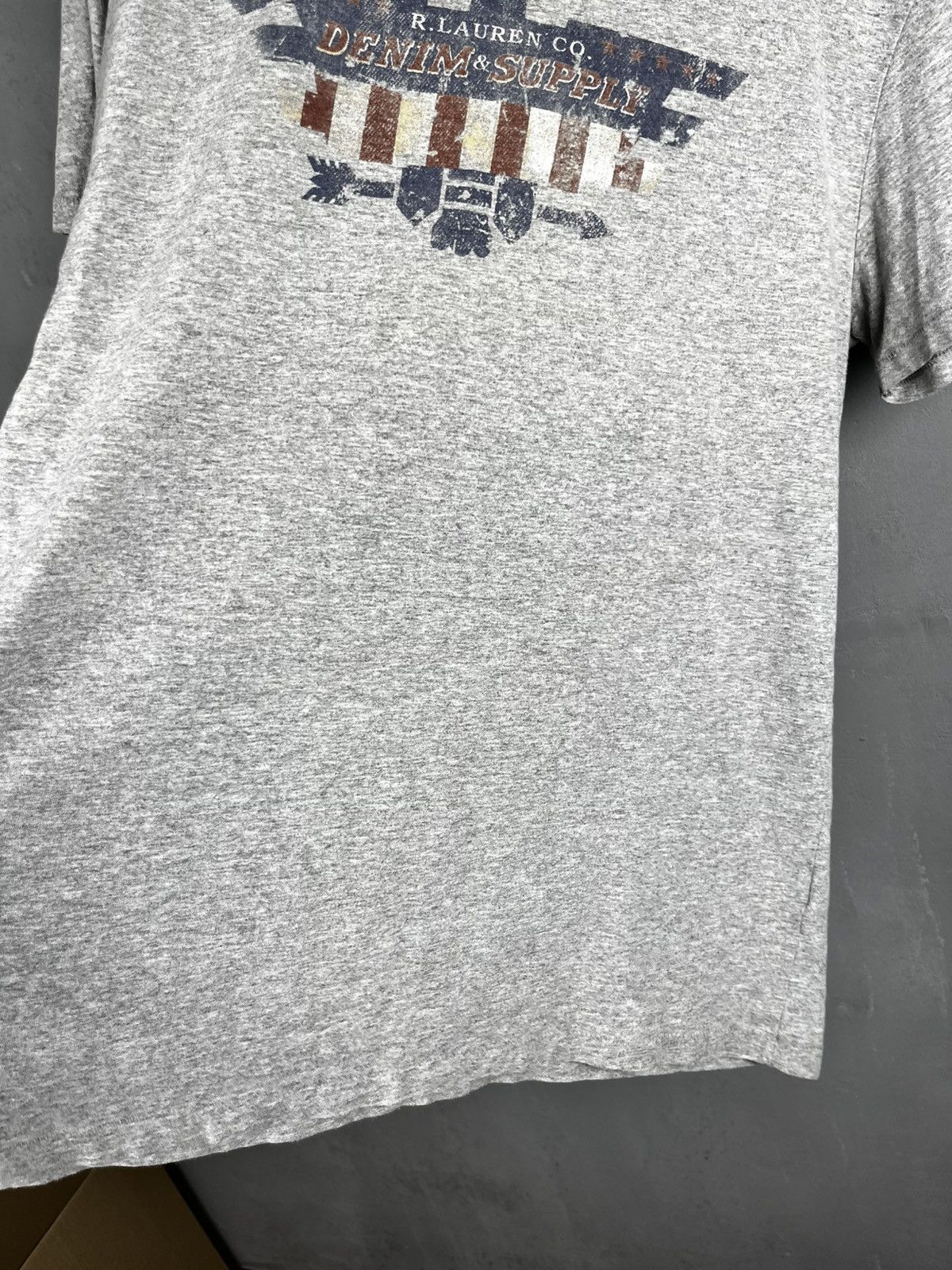 Denim & Supply Ralph Lauren Ralph Lauren t shirt military style vintage Size US L / EU 52-54 / 3 - 9 Thumbnail
