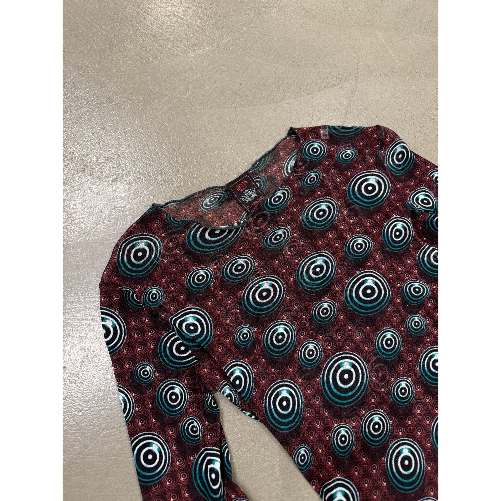 Jean Paul Gaultier A/W 1996 Jean Paul Gaultier dot mesh Size M / US 6-8 / IT 42-44 - 5 Thumbnail